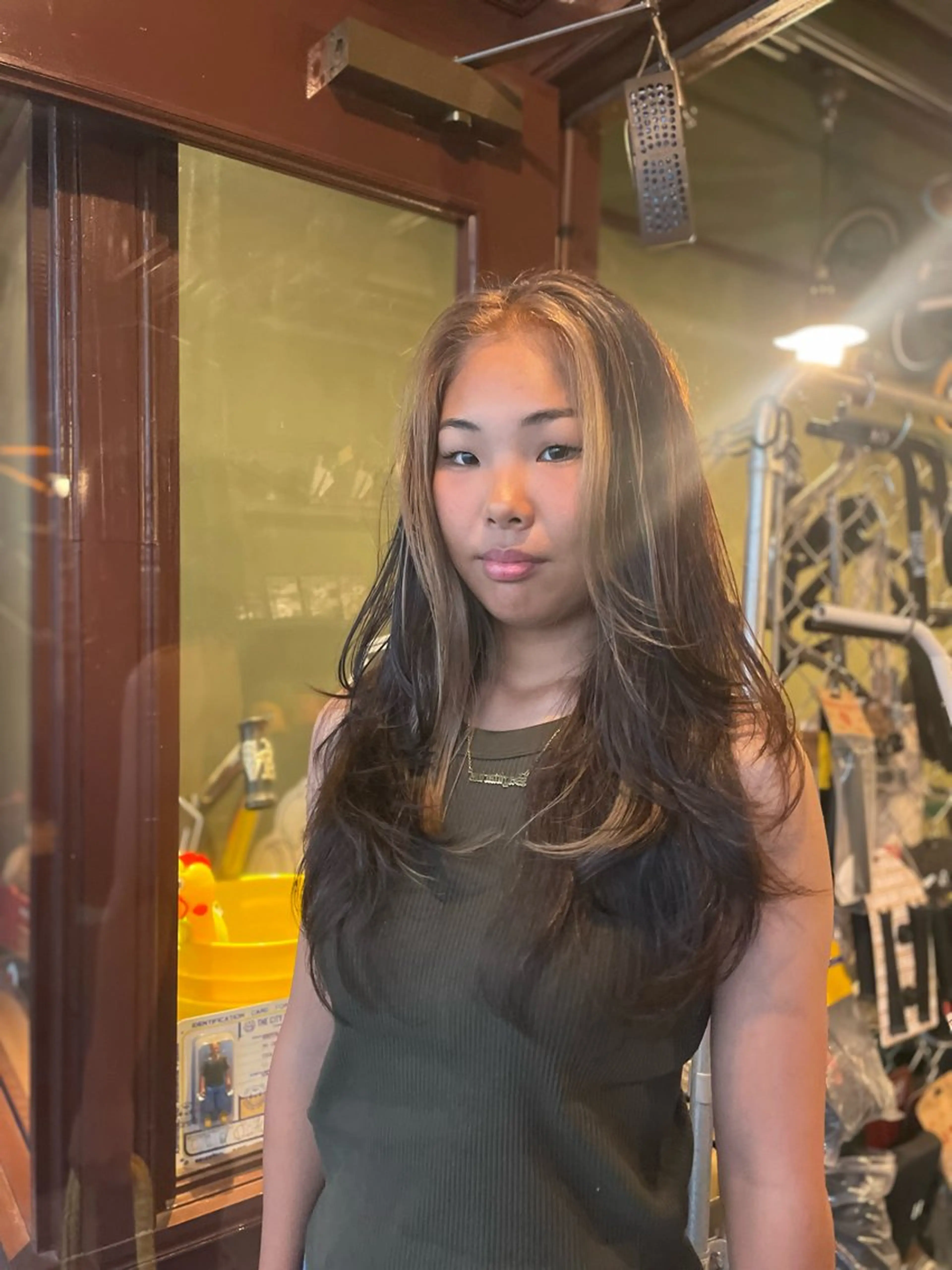 ロング カラー カット ヘアカラー トリートメント ヘアセット PATH-hair. store/MAIのヘアスタイル
