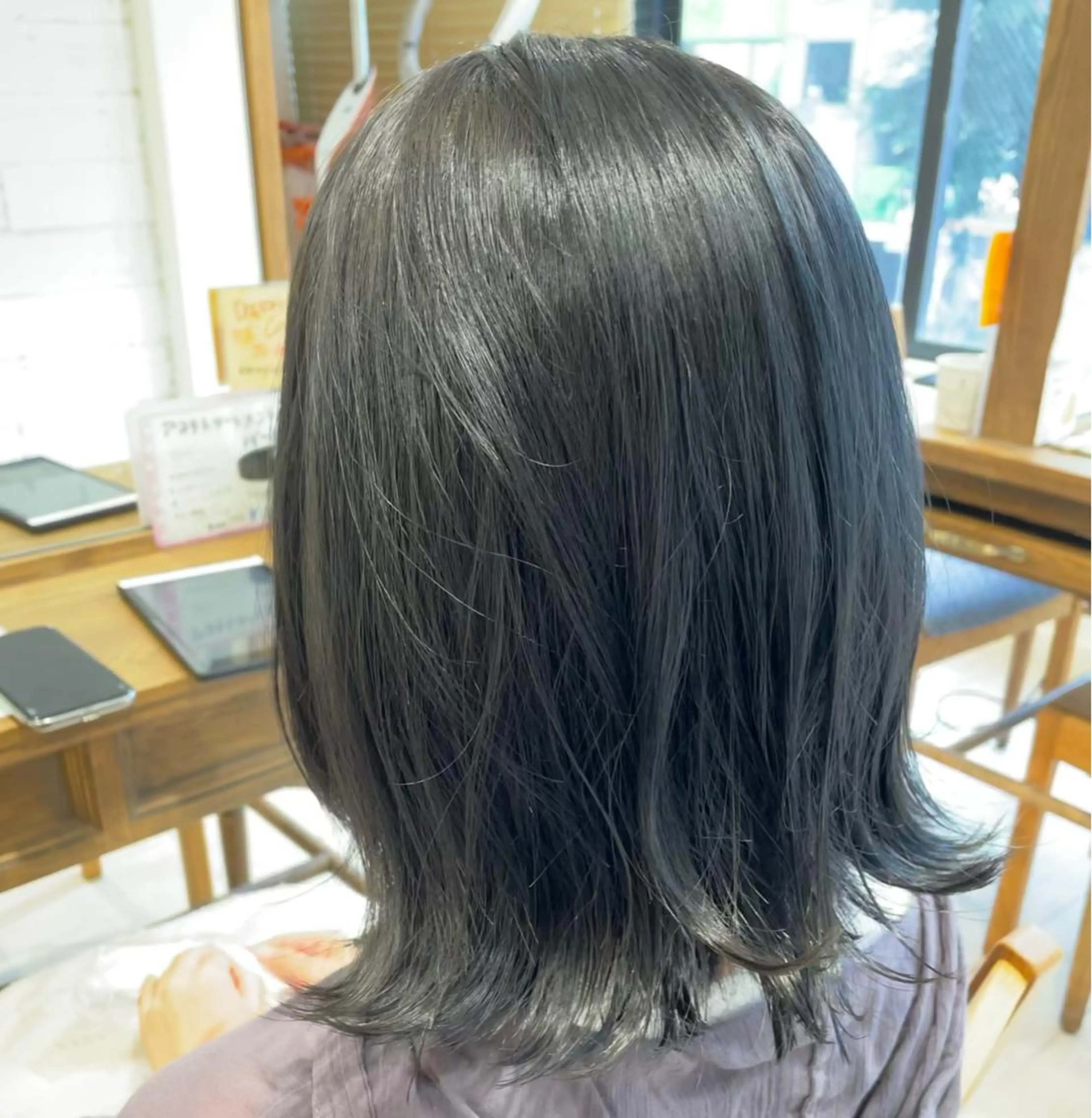 カラー ヘアカラー トリートメント すげ さやかのヘアスタイル