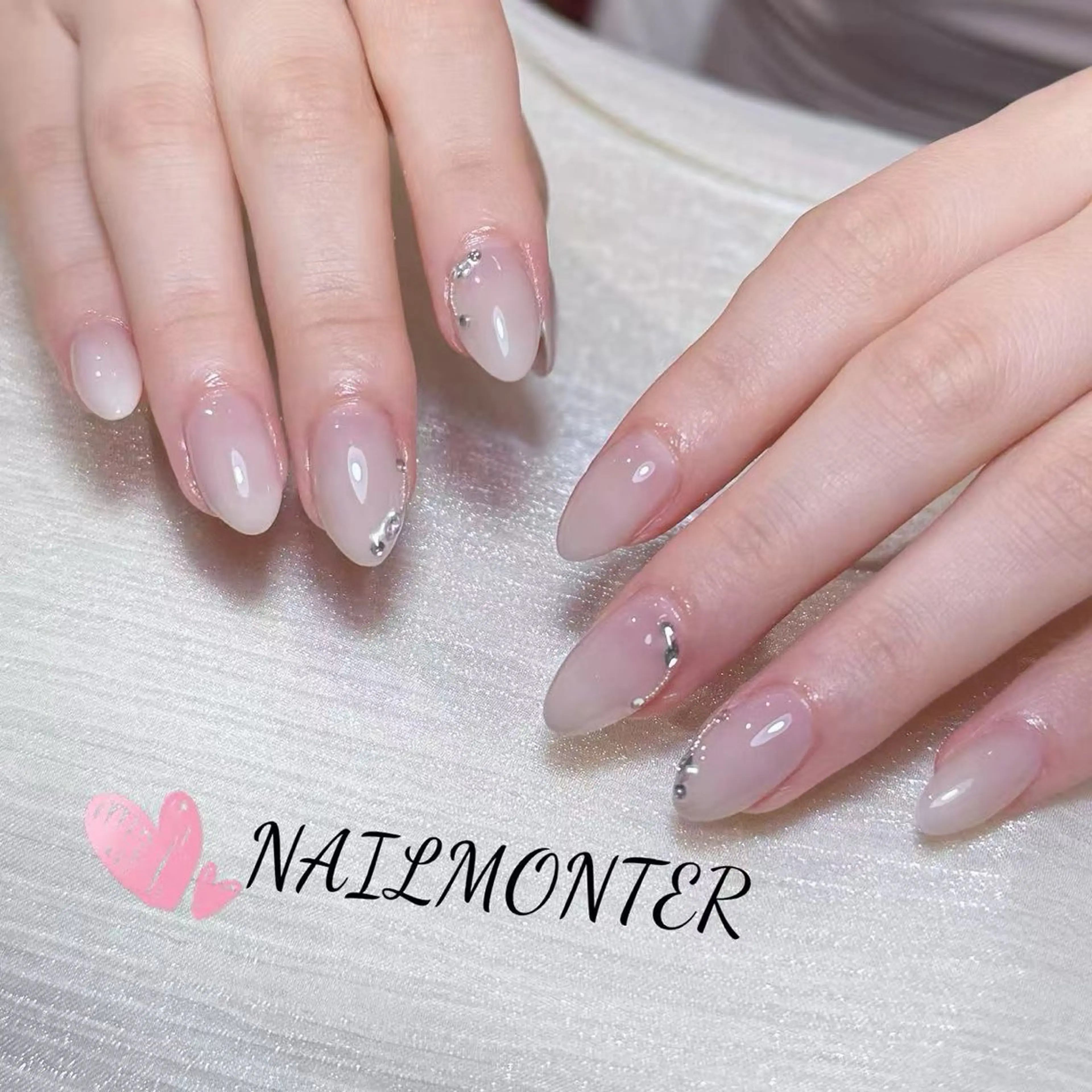 ❤️‍🔥🎀HAND🎀持ち込みデザイン4本🌷当日口コミ限定🌷の写真
