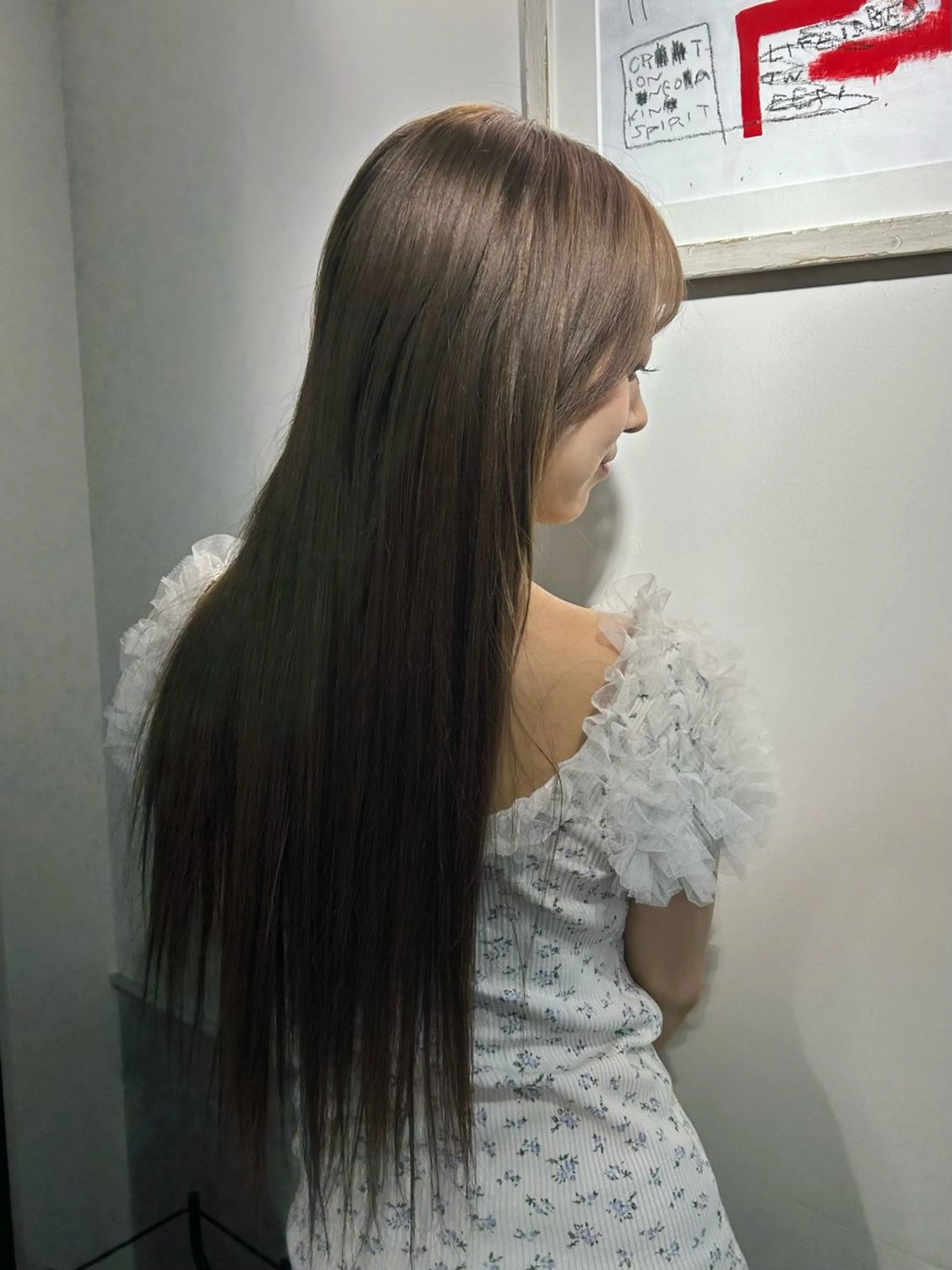 ロング Afinar／ ユイカのヘアスタイル