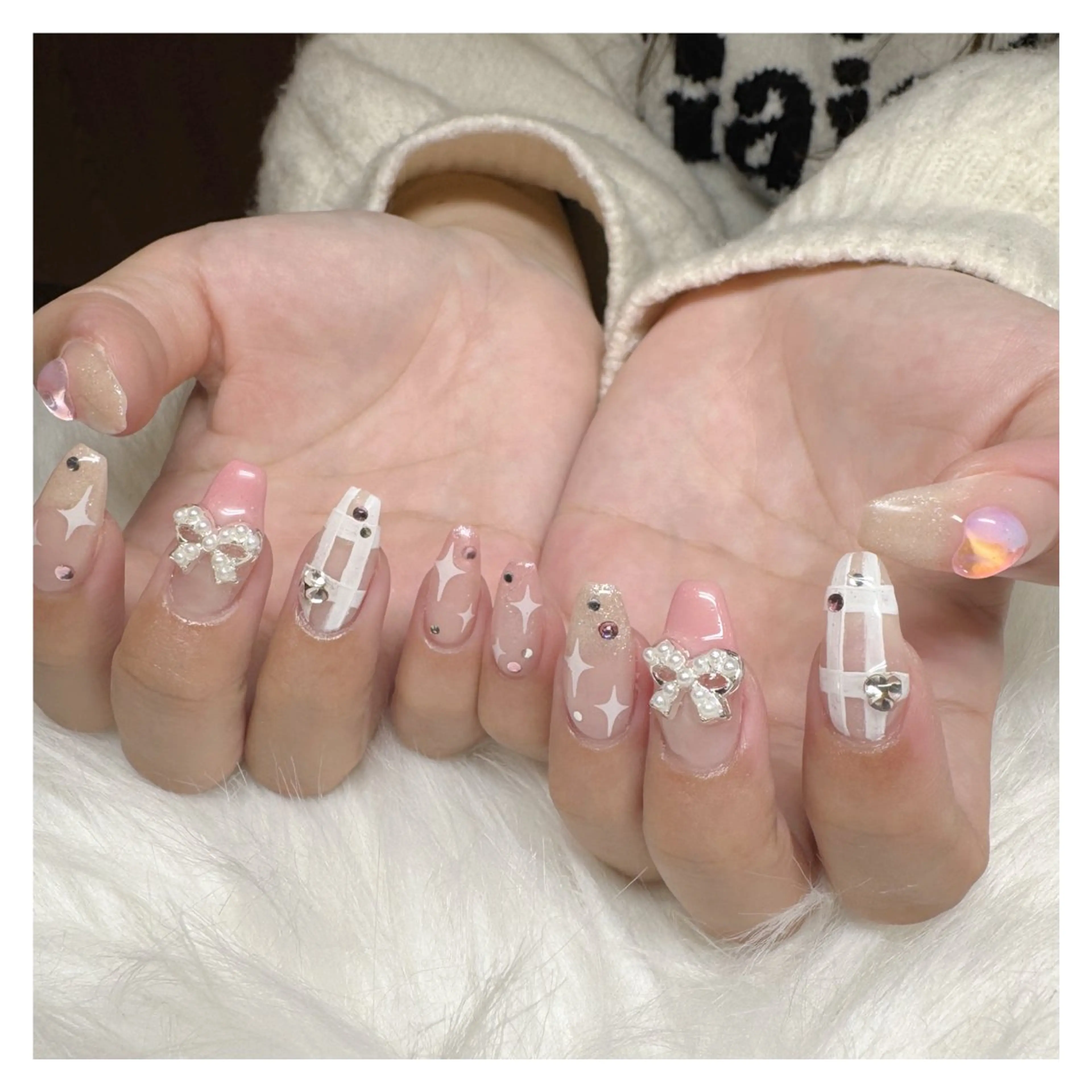 ネイル ハンドネイル 原田joieange 心斎橋店のネイルデザイン