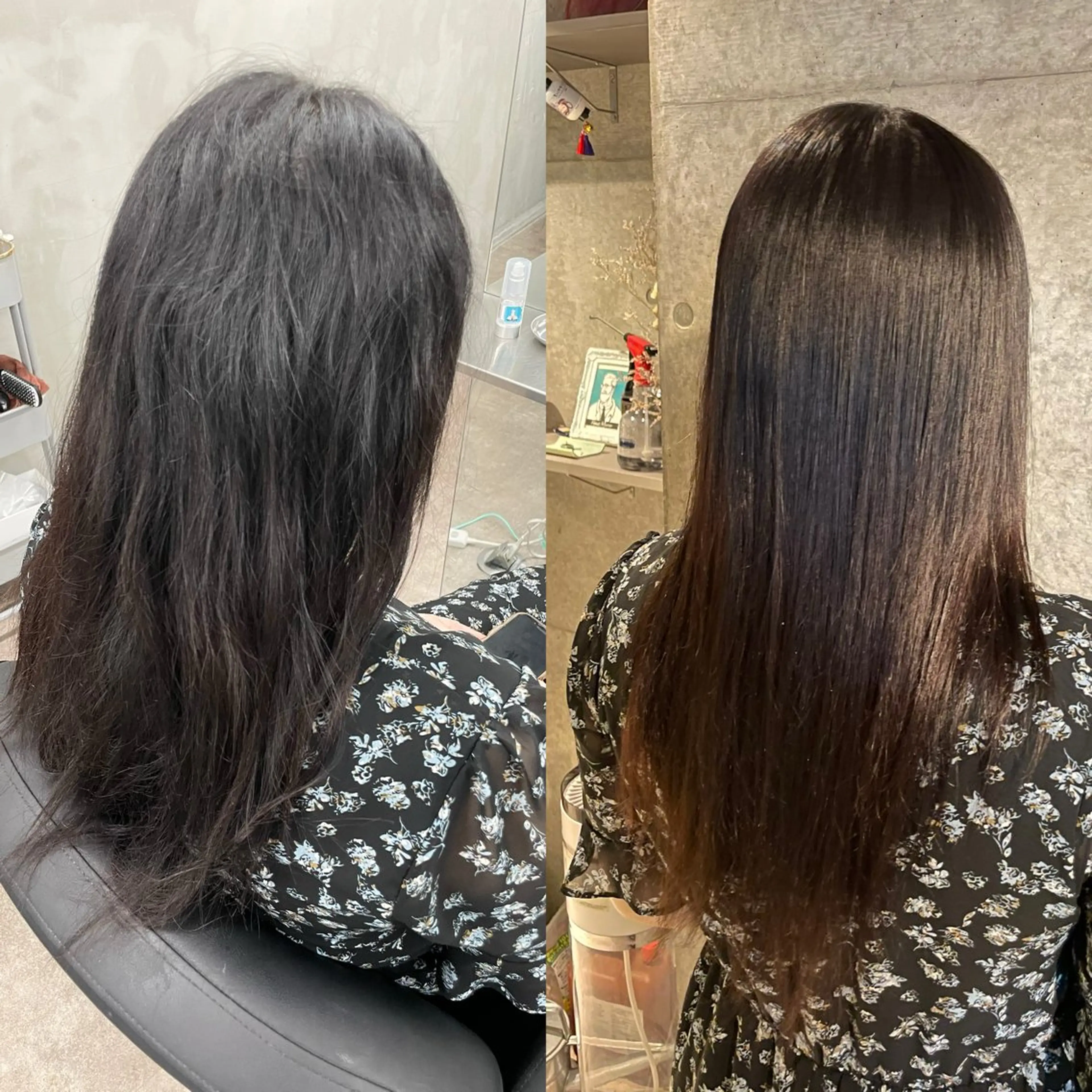 🌟縮毛矯正+ワンカラー+3STEPトリートメント30,500⇨14,990✨の写真