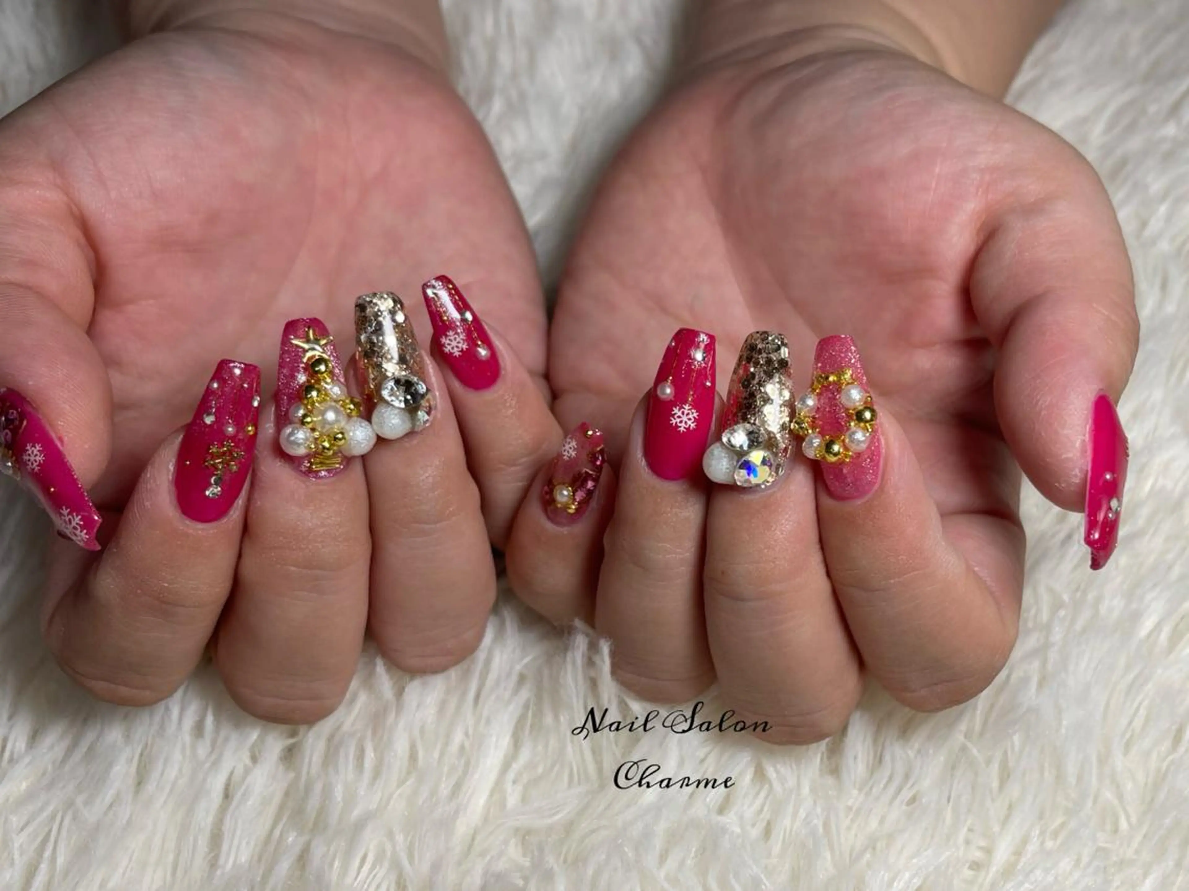 ネイル ハンドネイル NailSalon Charmeのネイルデザイン