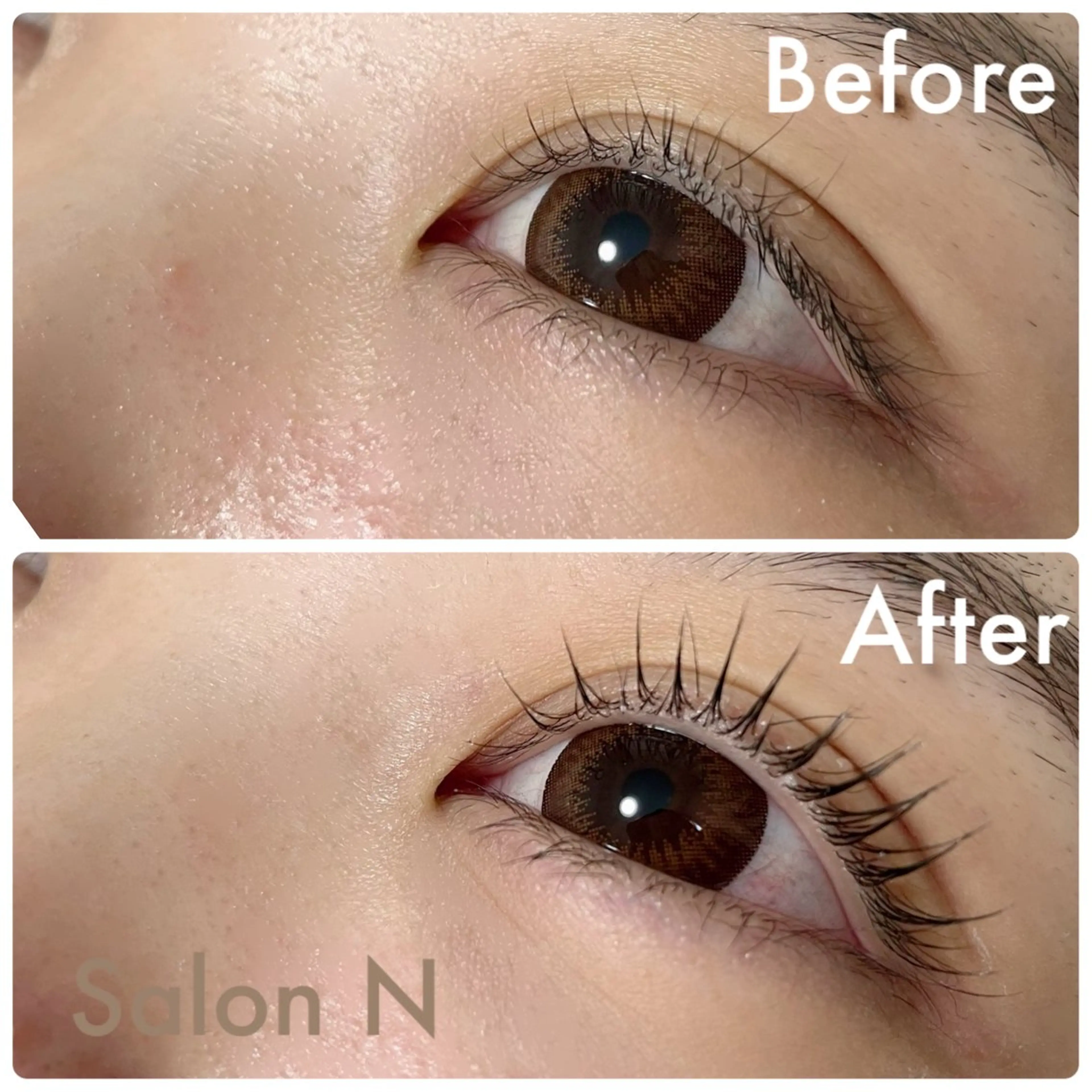 マツエク・マツパ 一重×まつ毛パーマ Lash  Lift Salon Nのマツエク・マツパデザイン