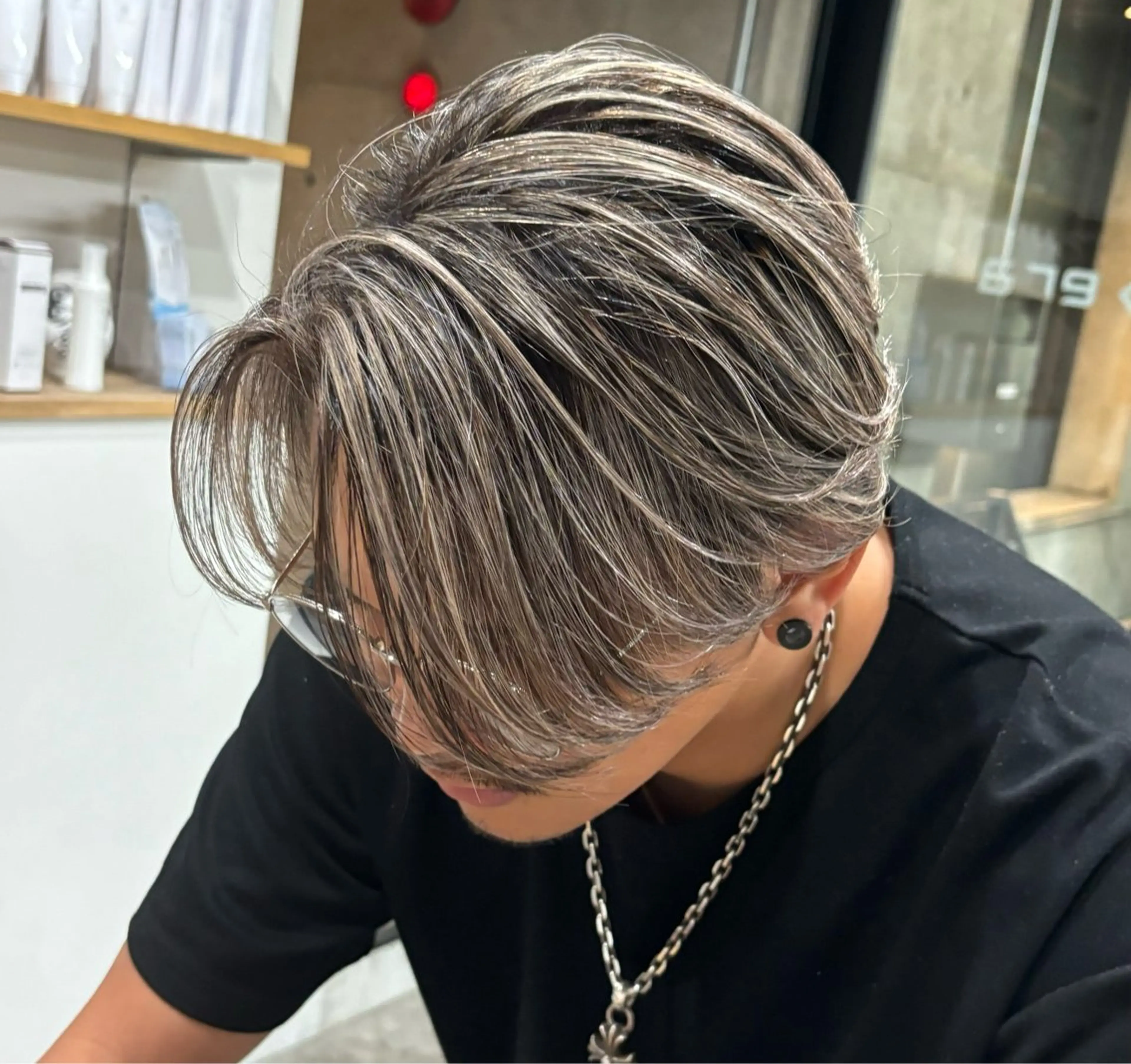 【メンズ限定】カット（センターパートの方用）の写真