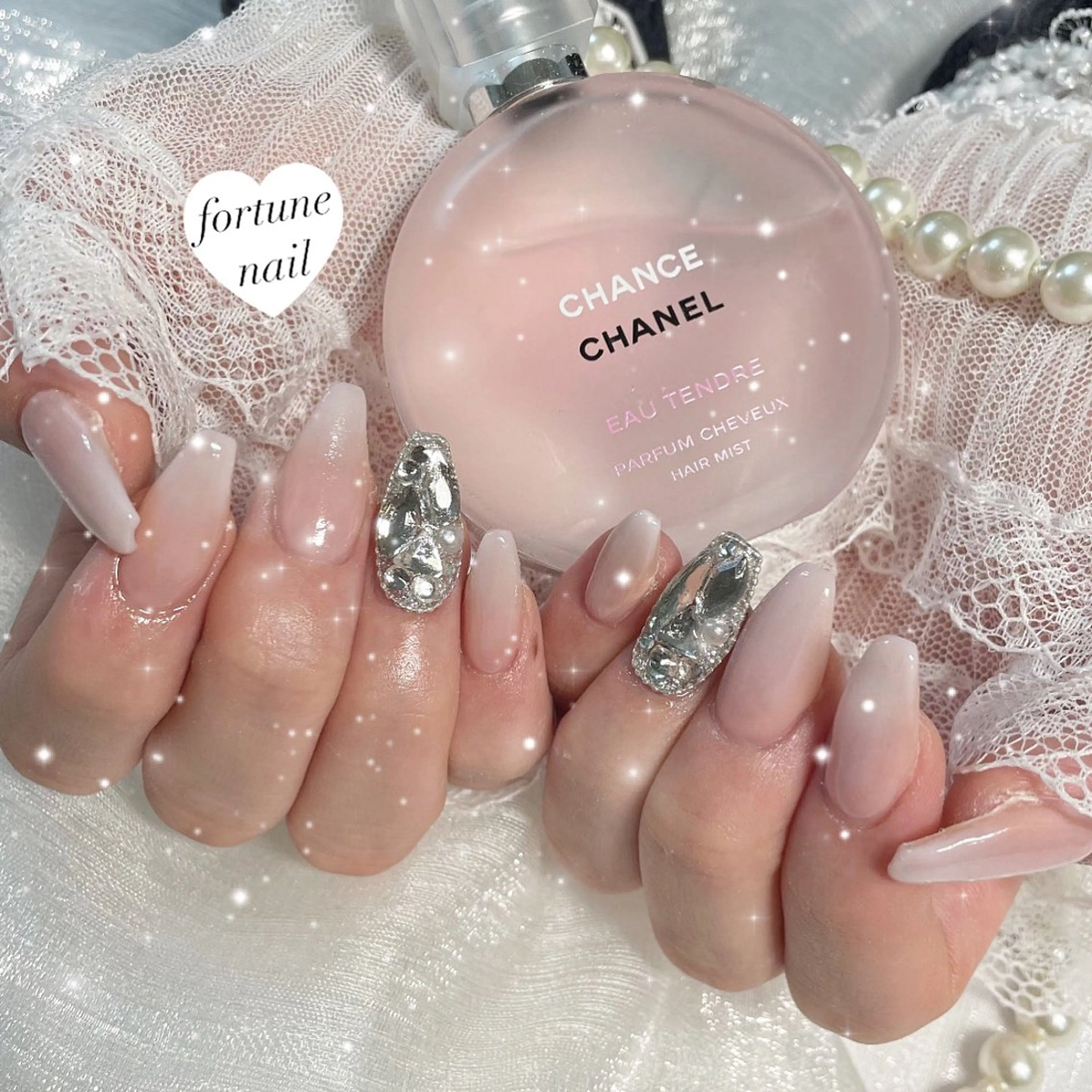 ネイル グラデーション 韓国ネイル ワンホンネイル 💎saori 💎のネイルデザイン