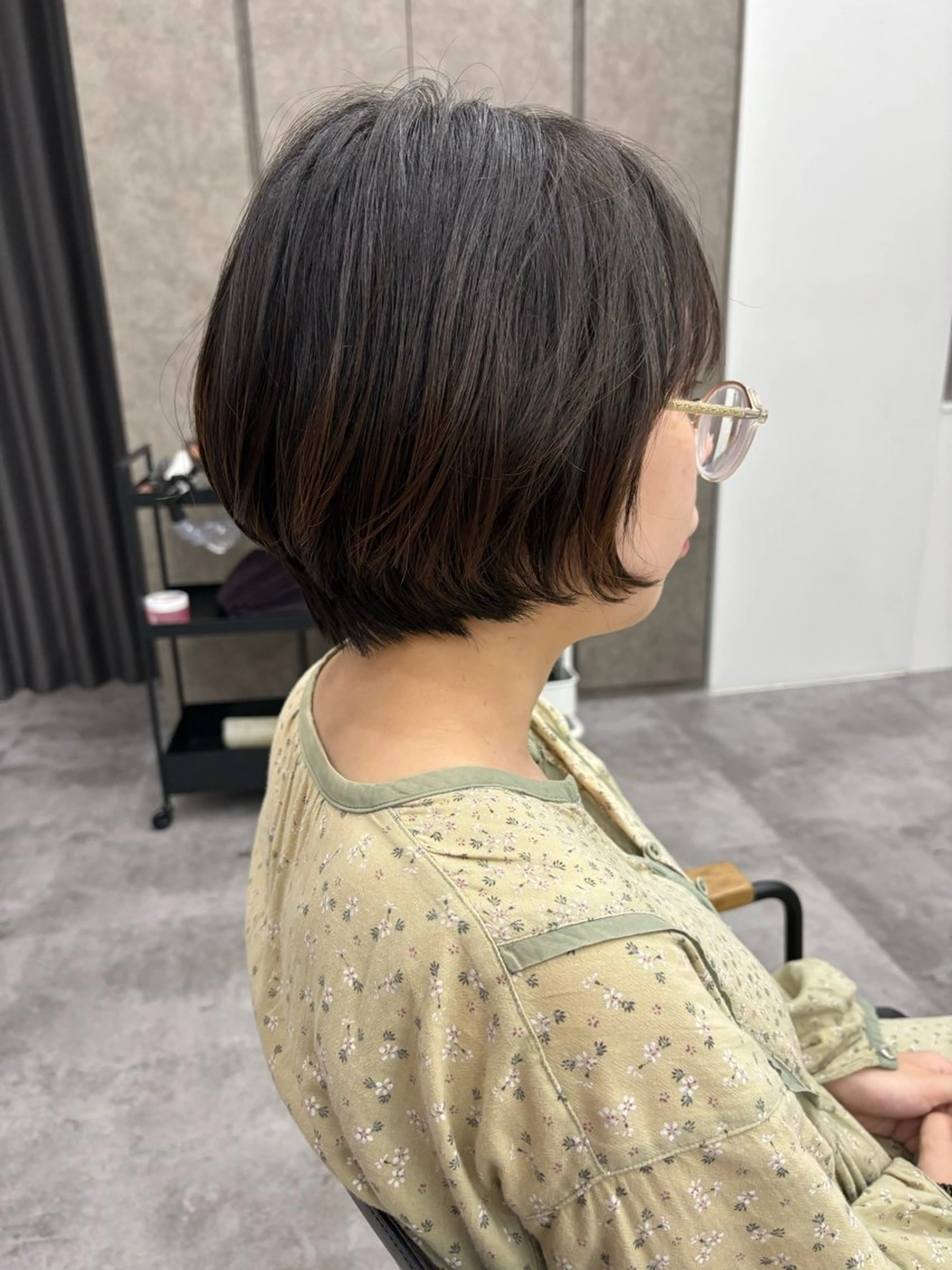 ショート カラー ヘアアレンジ マエダ アズミ🌱のヘアスタイル