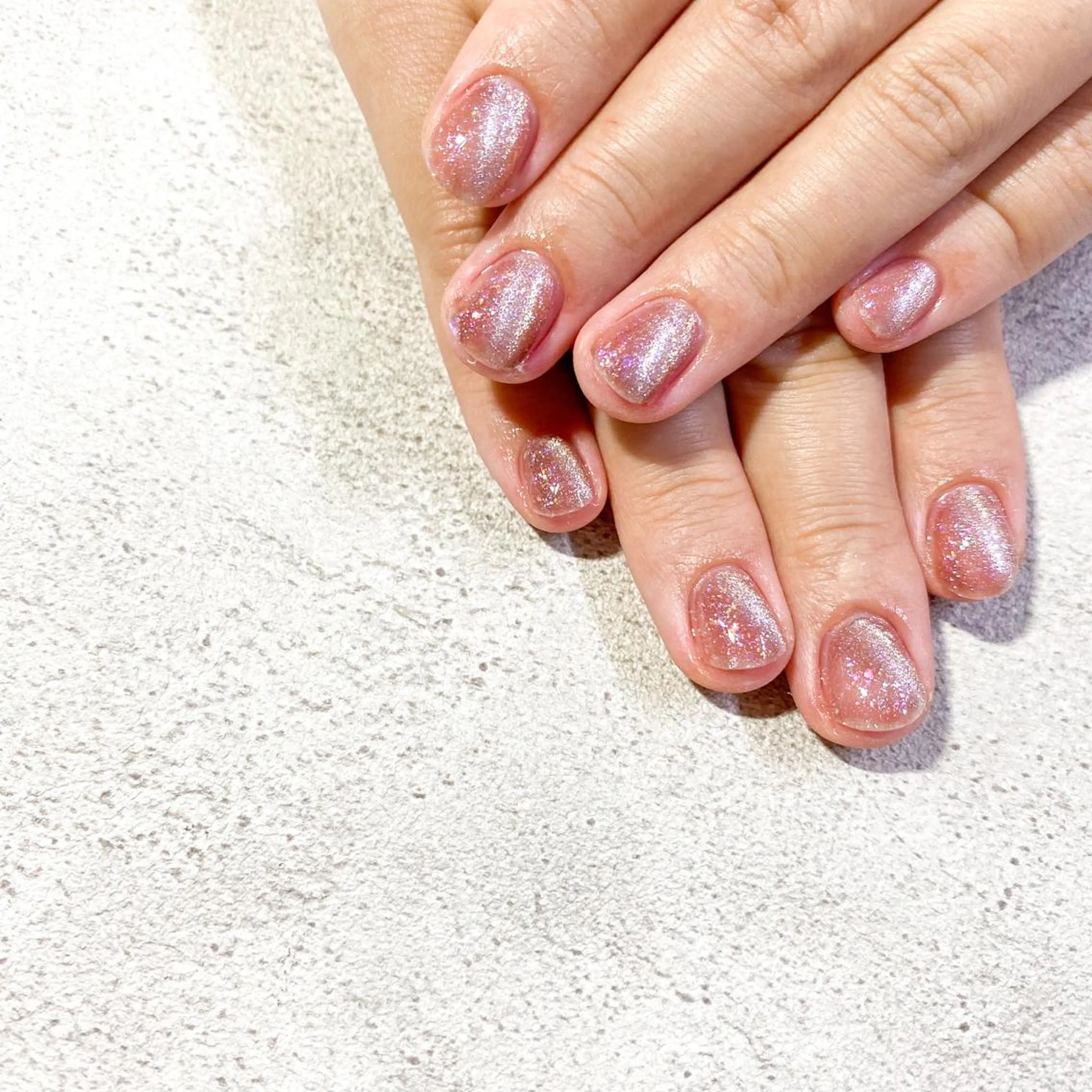 ネイル ゴテゴテ💙ワンホン リオナのネイルデザイン