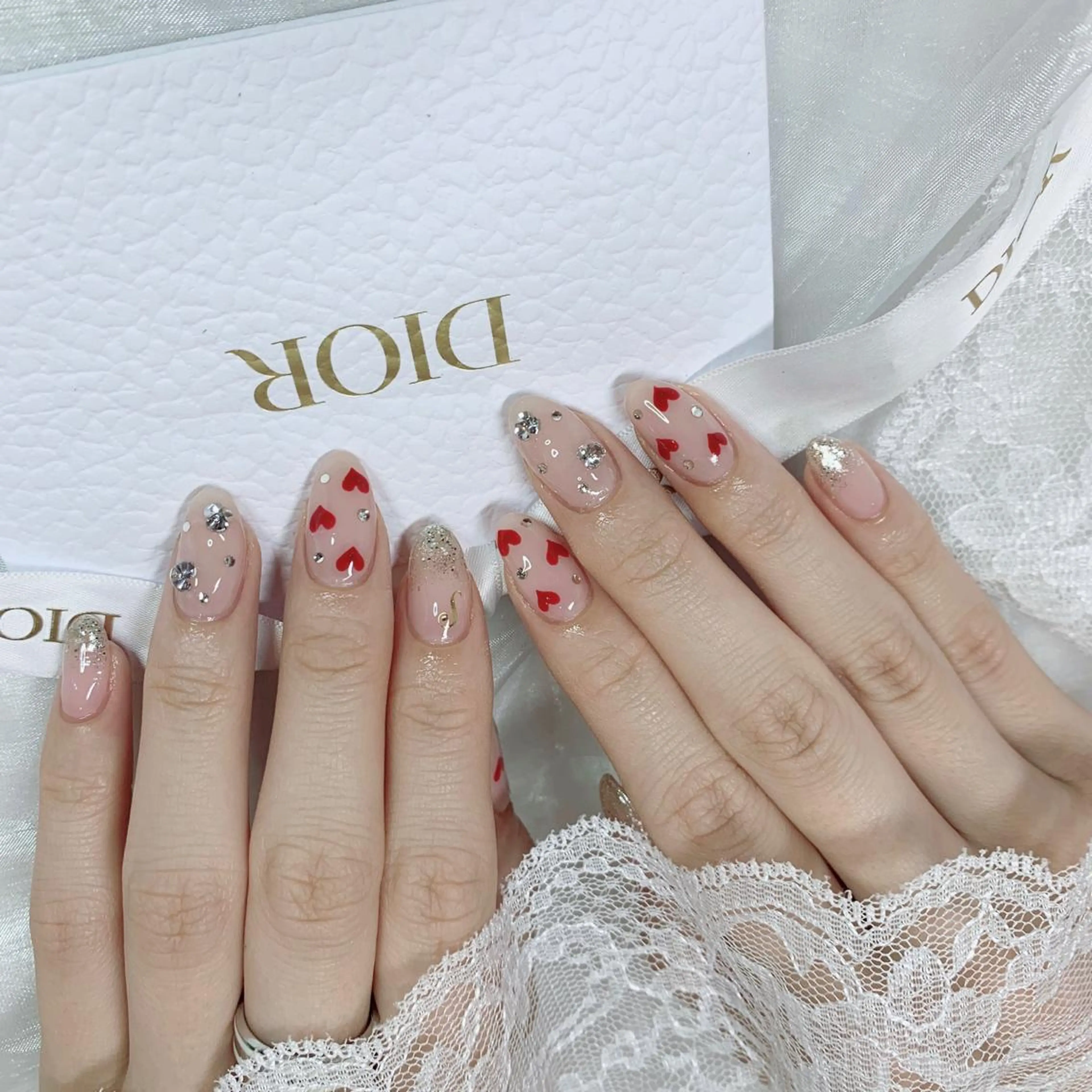 ネイル ハンドネイル La neige* yuki 🥯🍑のネイルデザイン