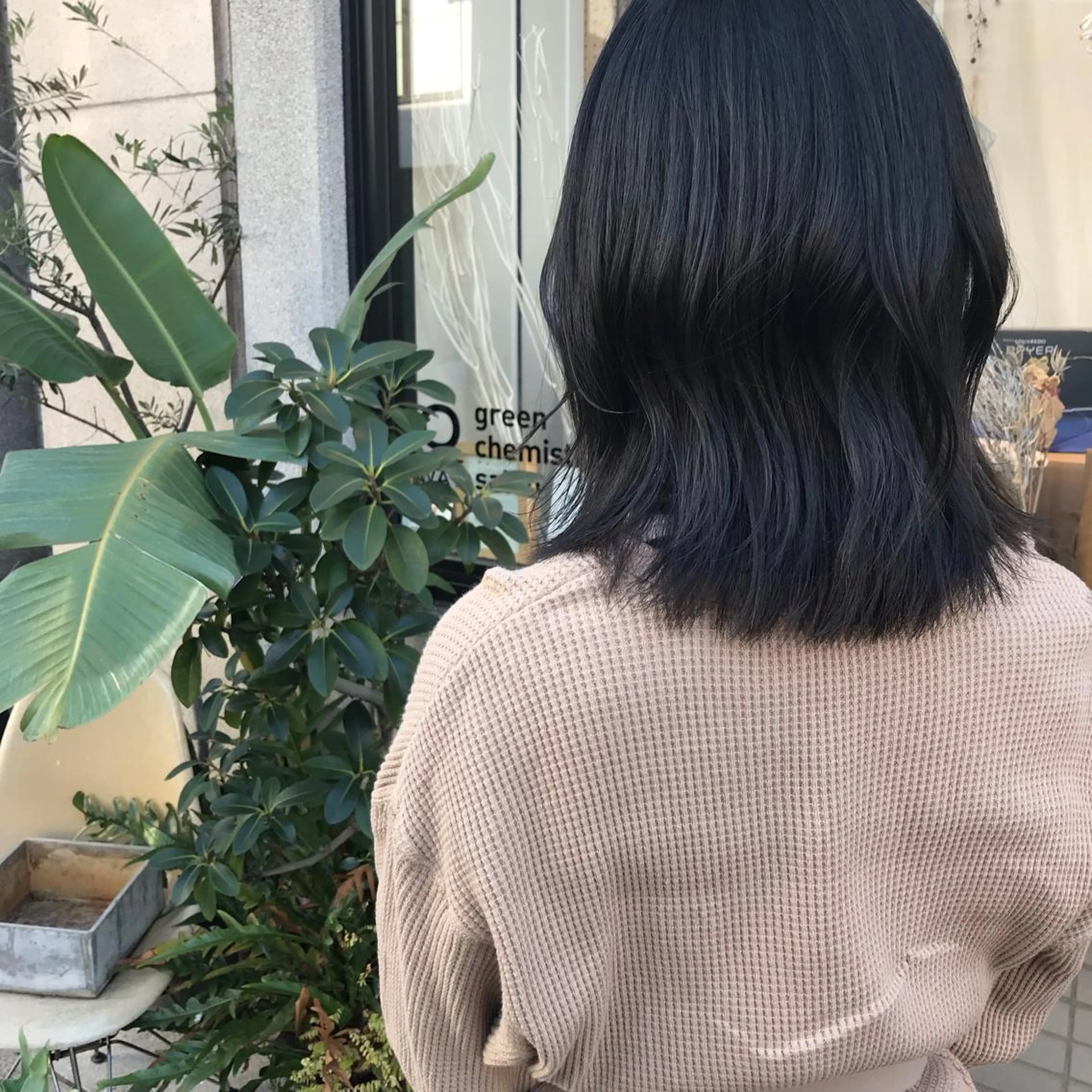 ミディアム 艶髪color💎髪 質改善ストレート大吉のヘアスタイル