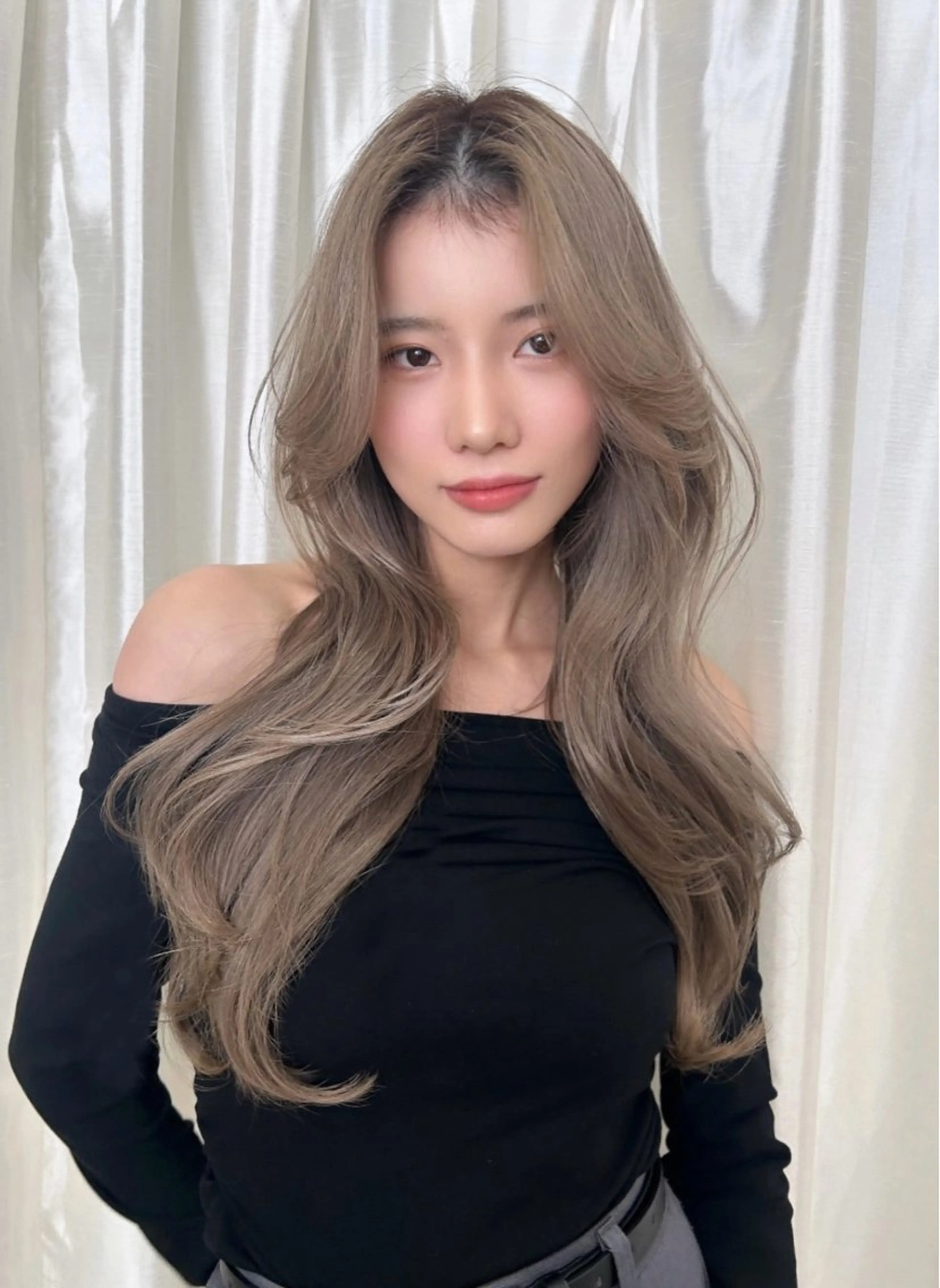 ロング Happiness王寺所属・髪質改善カラー 🫧萩原のヘアスタイル