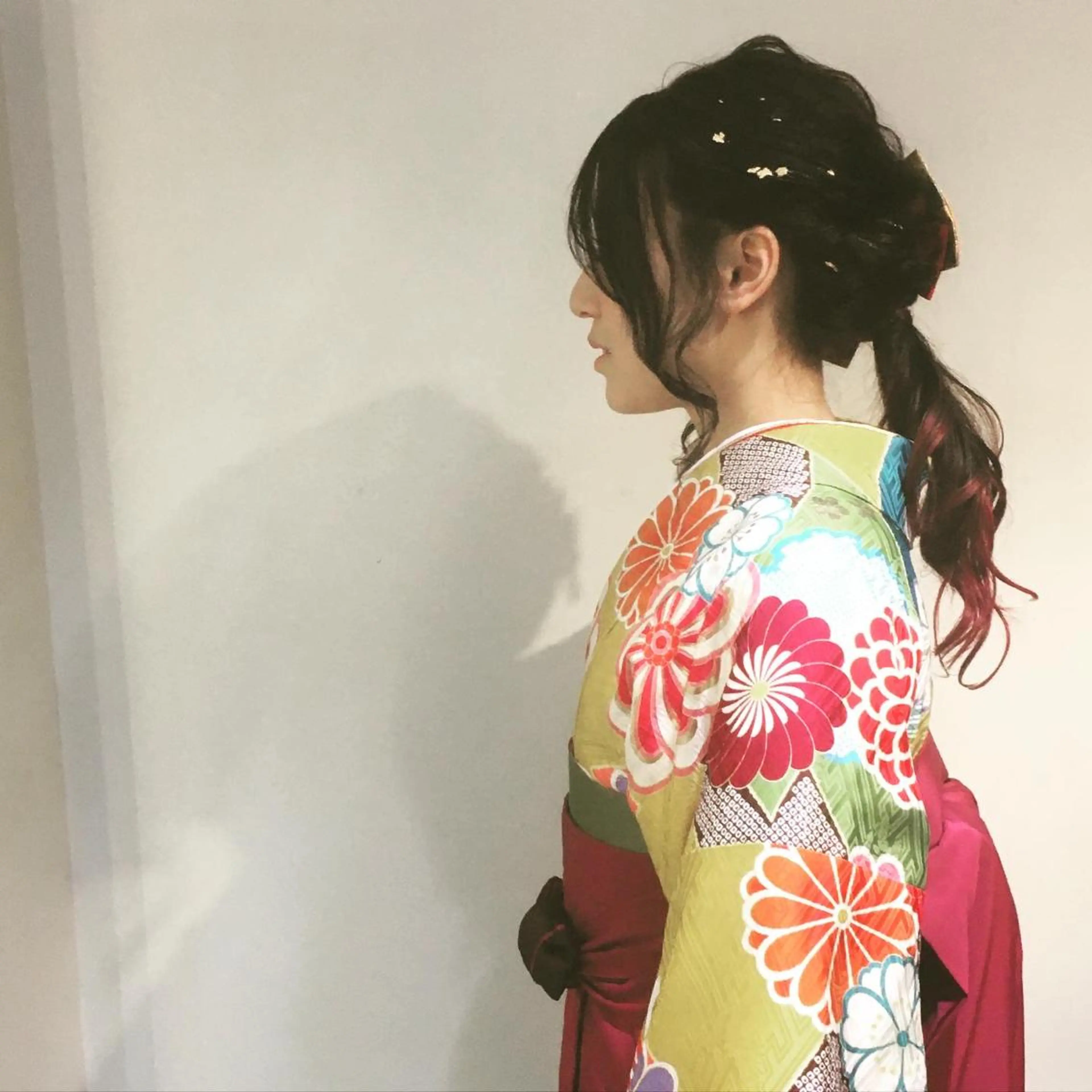 ロング ヘアアレンジ ヘアセット しのはら まどかのヘアスタイル