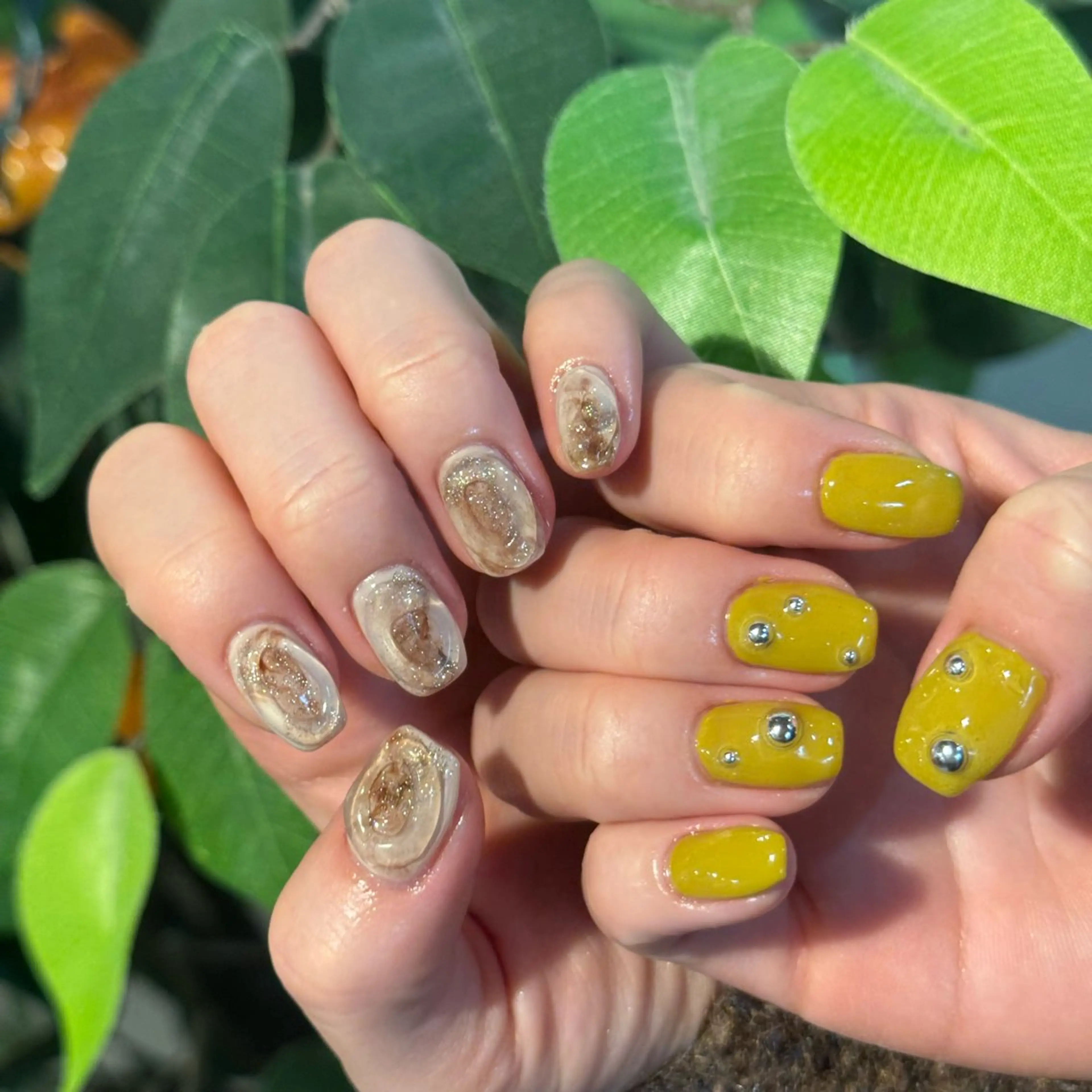 ネイル ハンドネイル 🌿BLITZ 🦋笠原雪音🦋のネイルデザイン