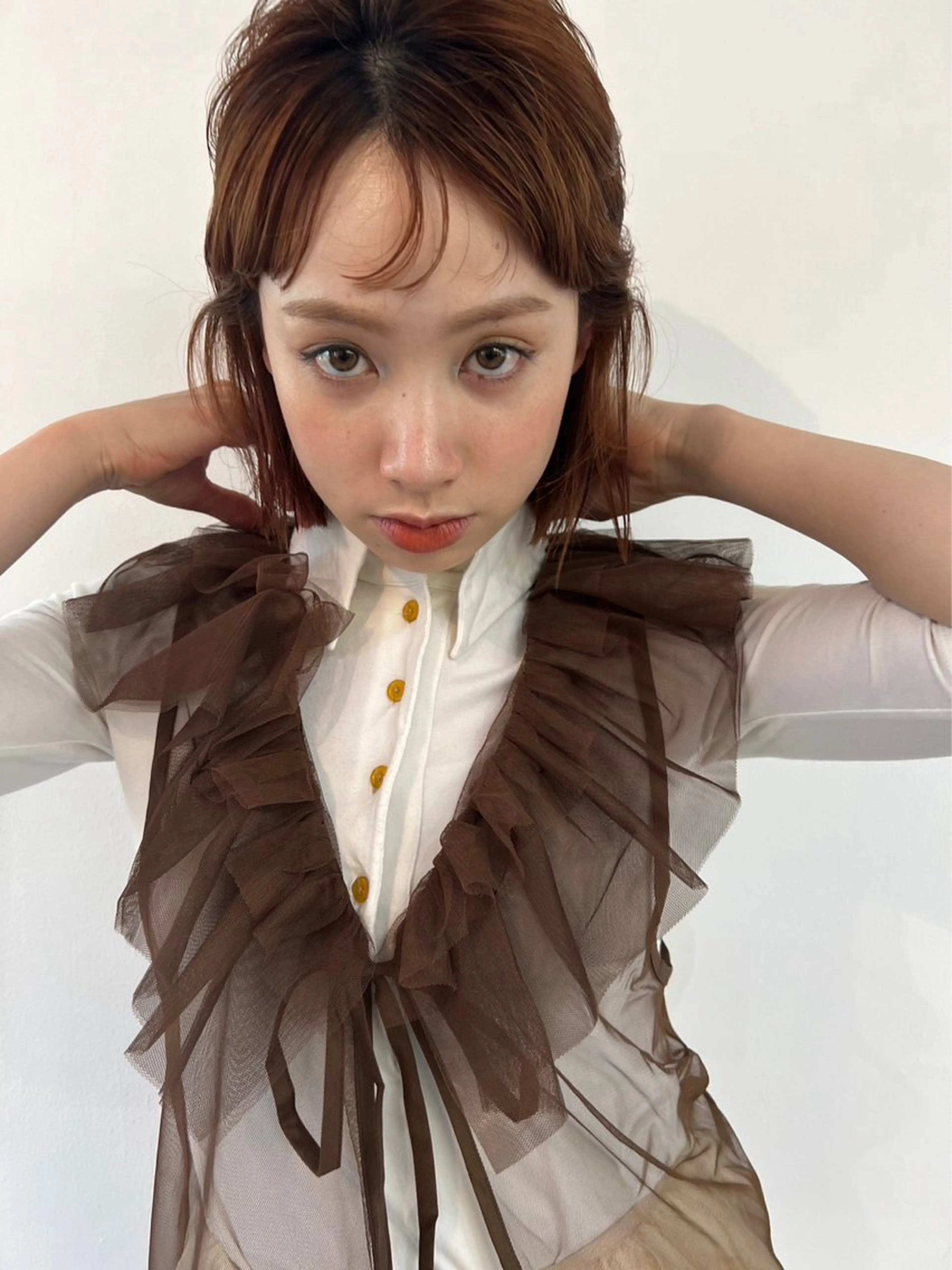 カラー honoka/ nelke🪷のヘアスタイル