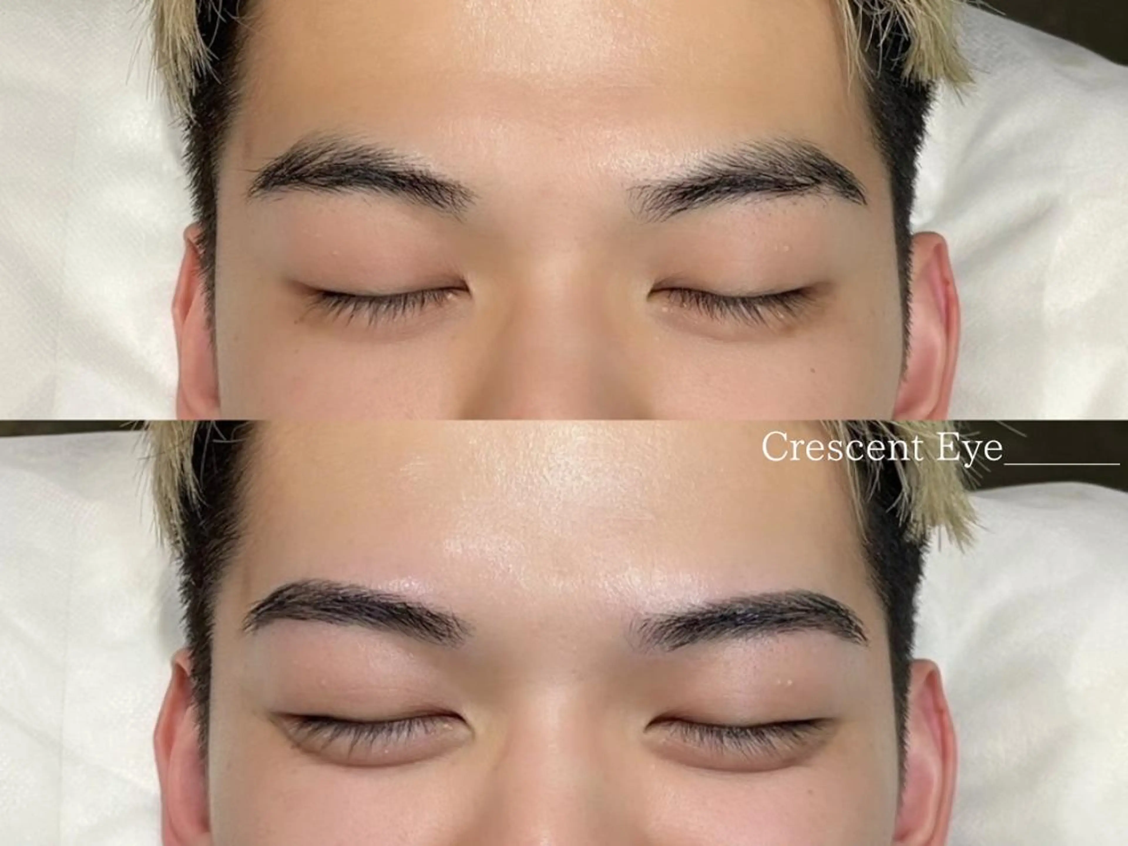 アイブロウ メンズアイブロウ 眉毛ワックス脱毛 Crescent Eye 吉祥寺のマツエク・マツパデザイン