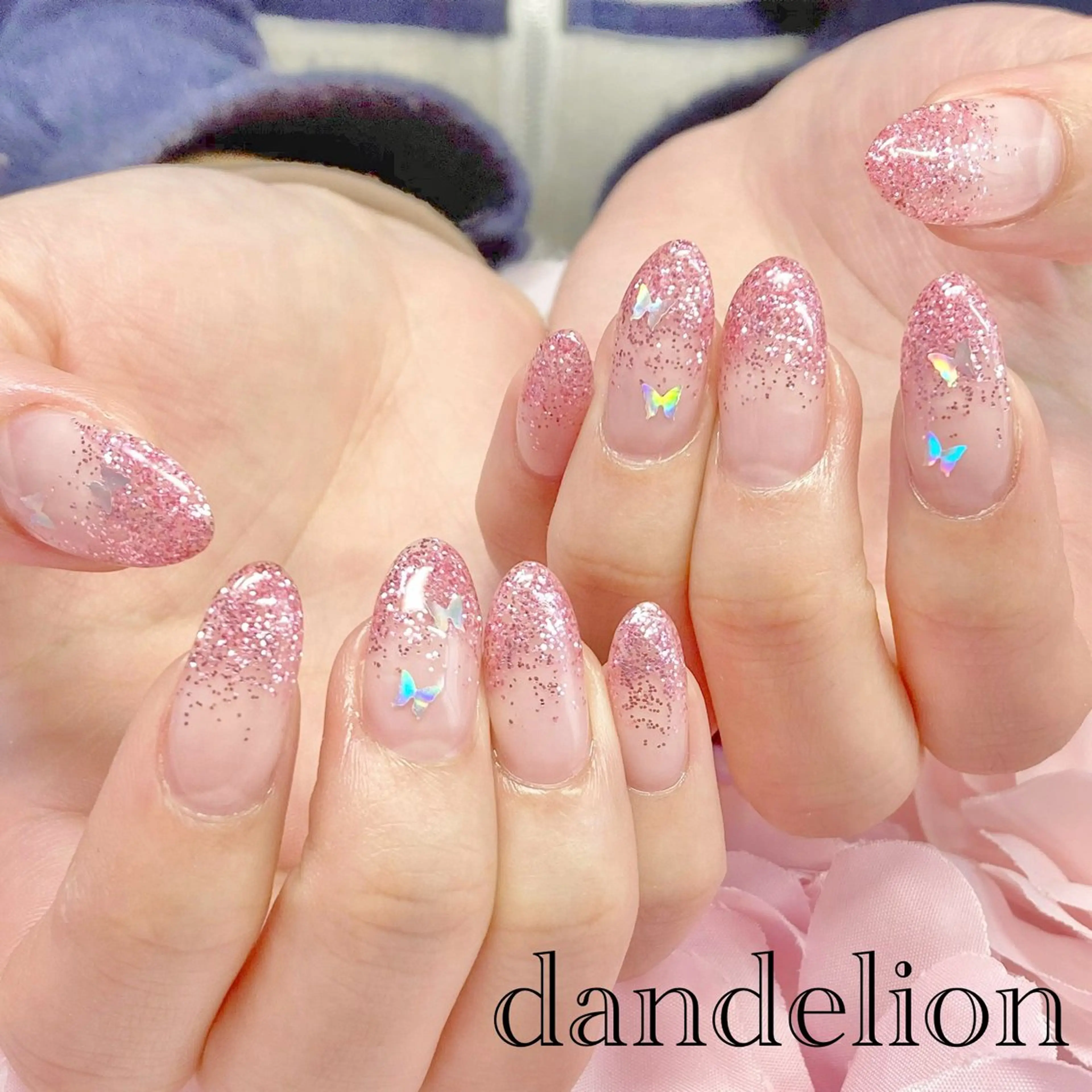 ネイル ハンドネイル ハンドケア dandelion ダンデライオンのネイルデザイン