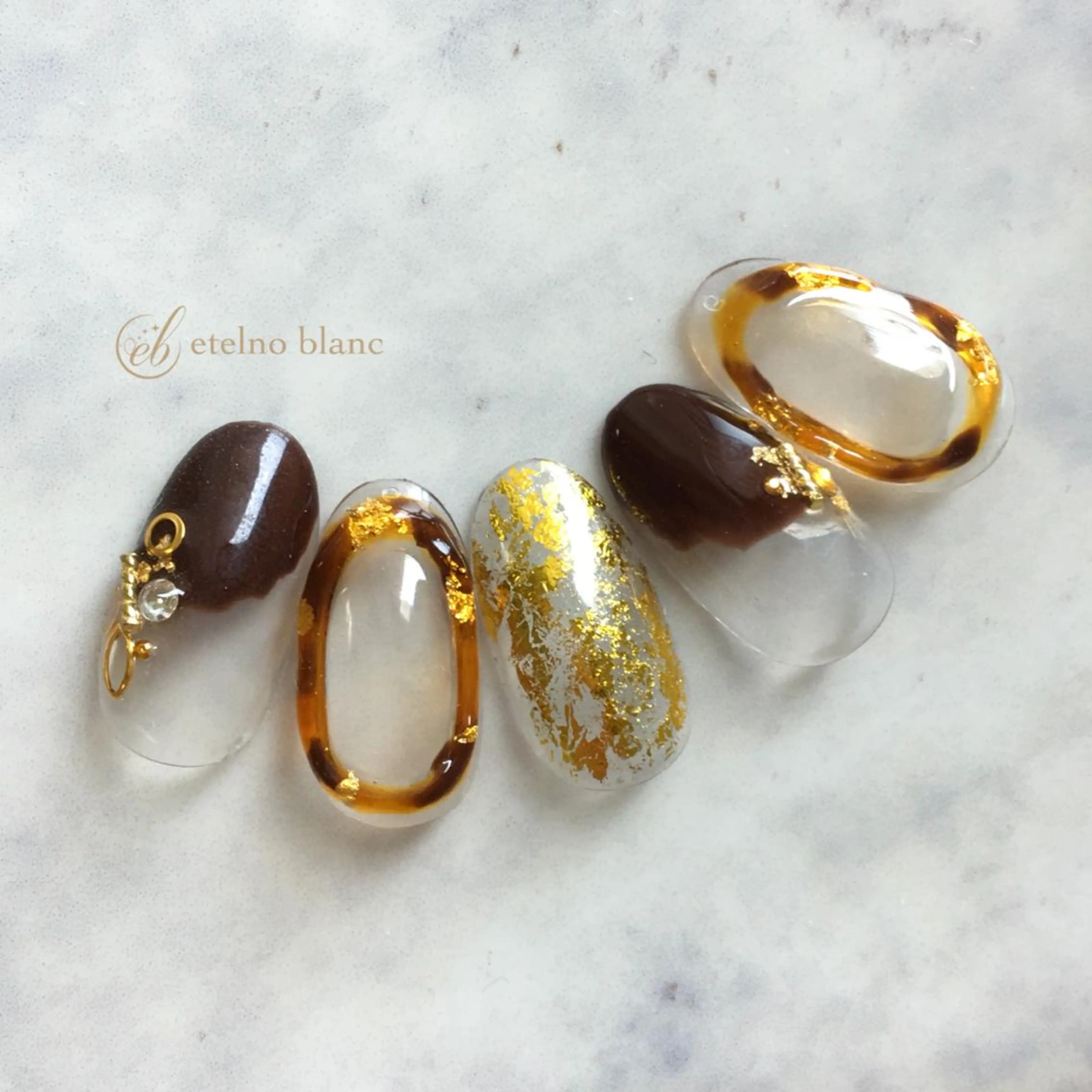 ネイル etelno blanc中目黒のネイルデザイン