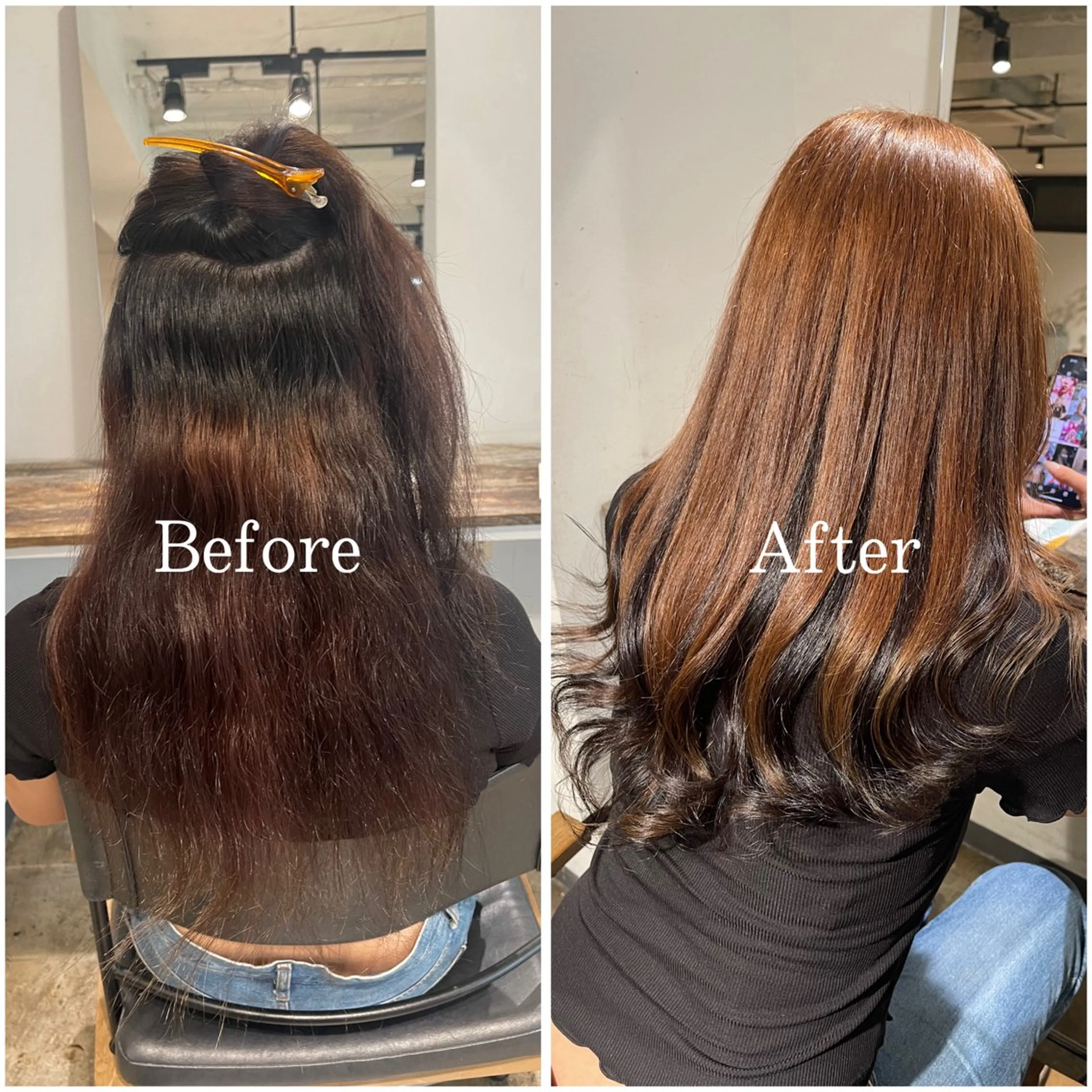 ロング カラー ブリーチ デザインカラー ハイトーンカラー ヘアカラー ムラ修正/ ハイトーン💖Riaのヘアスタイル