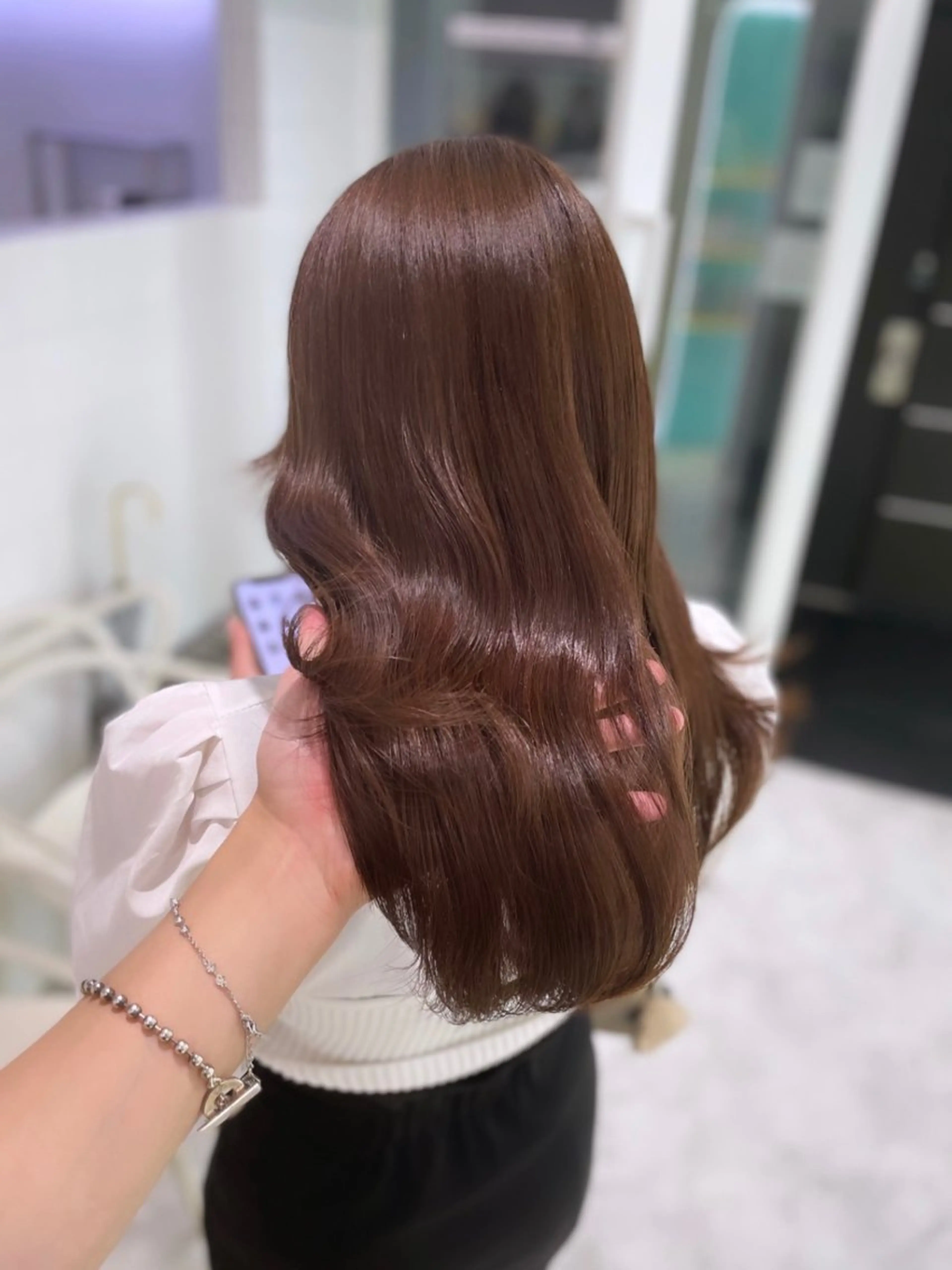 ロング カラー カット ヘアカラー トリートメント 【公式】 will横浜店のヘアスタイル