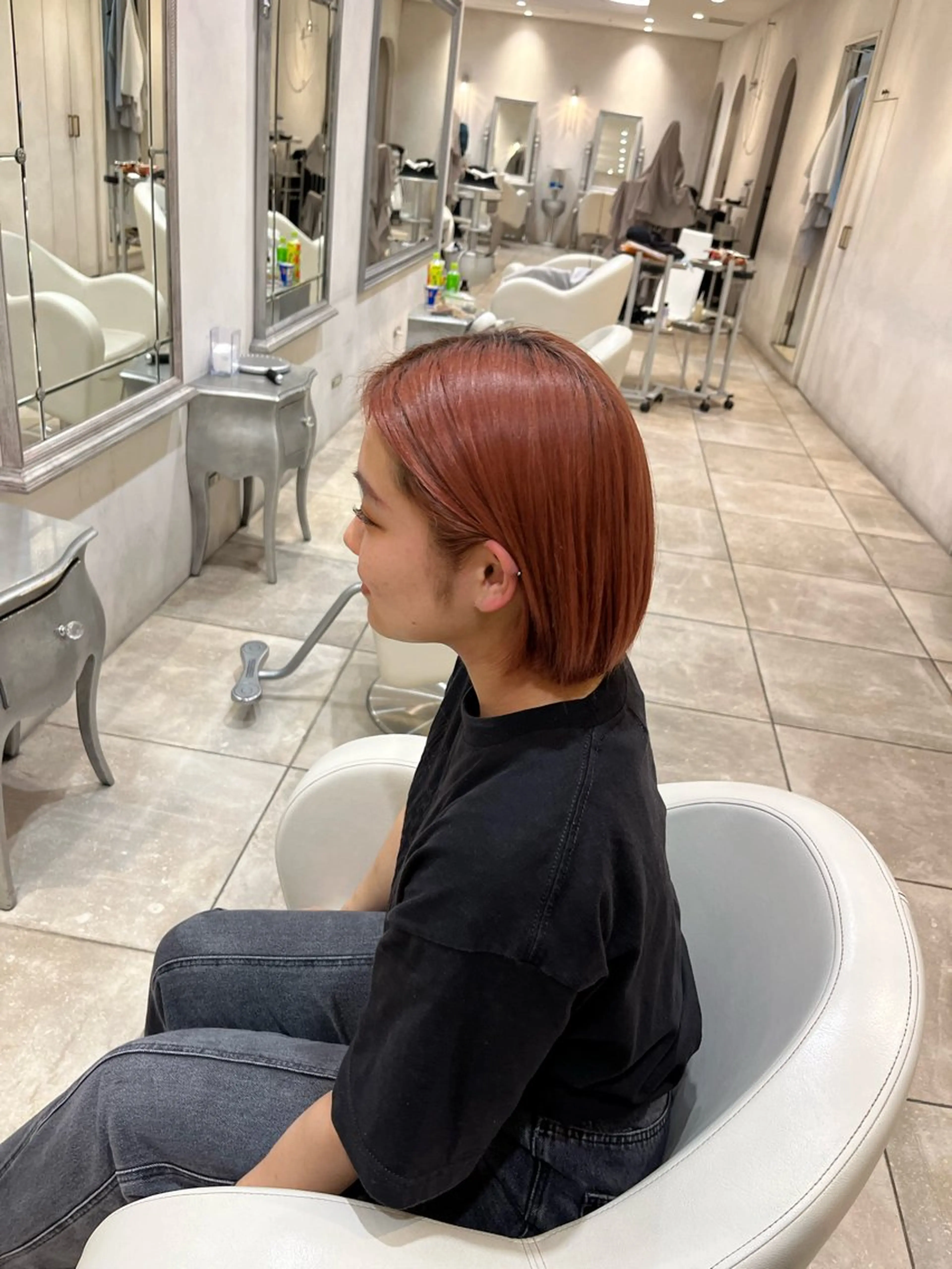 ショート カラー 透明感カラー 🪡ｷﾀﾊﾗ　ｶﾅのヘアスタイル
