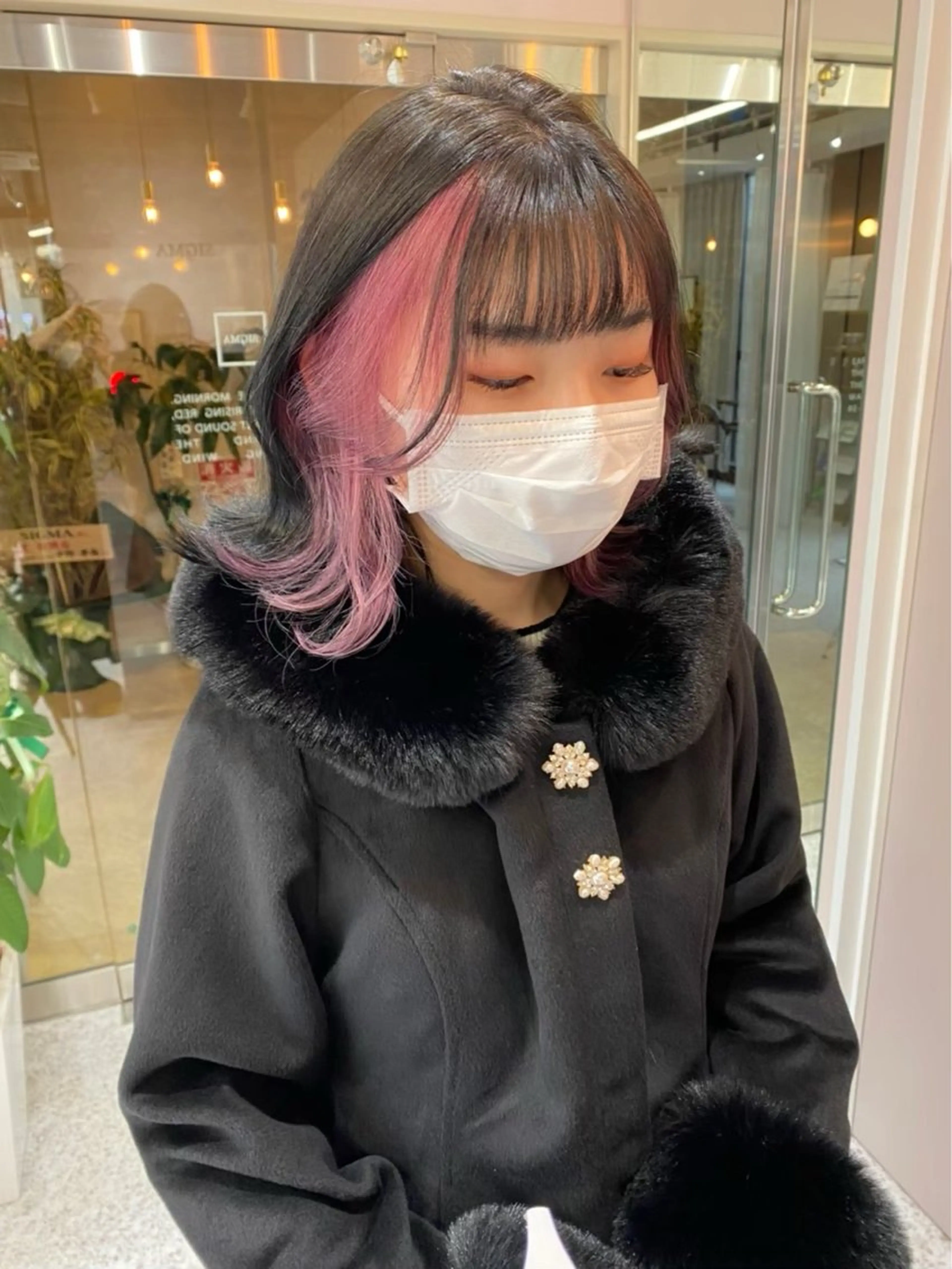 ミディアム ヘアカラー SIGMA LATTE所属・SigmaLatte _momokaのヘアスタイル