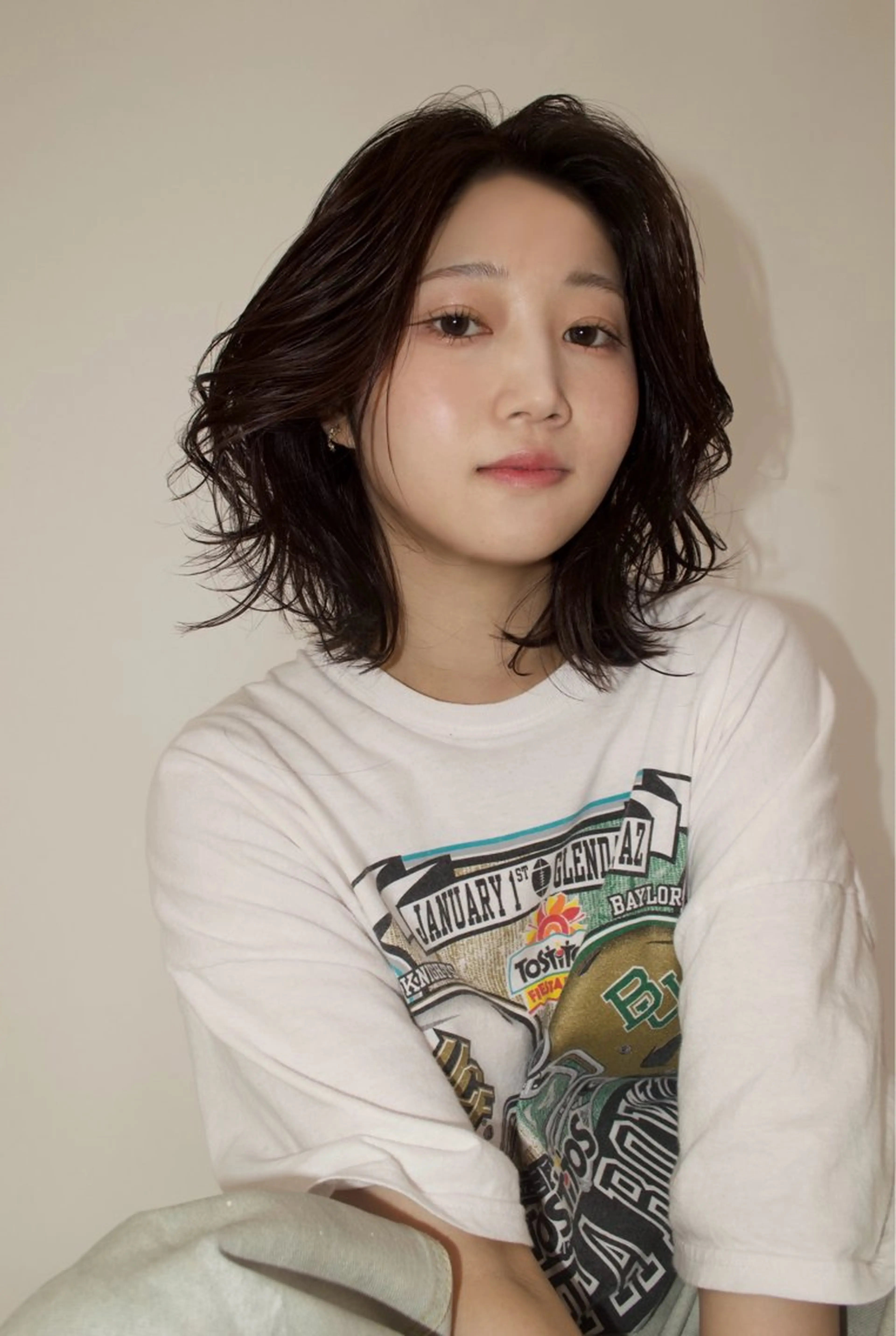 セミロング Libra hair spa羽倉崎店所属・西尾 春輝のヘアスタイル