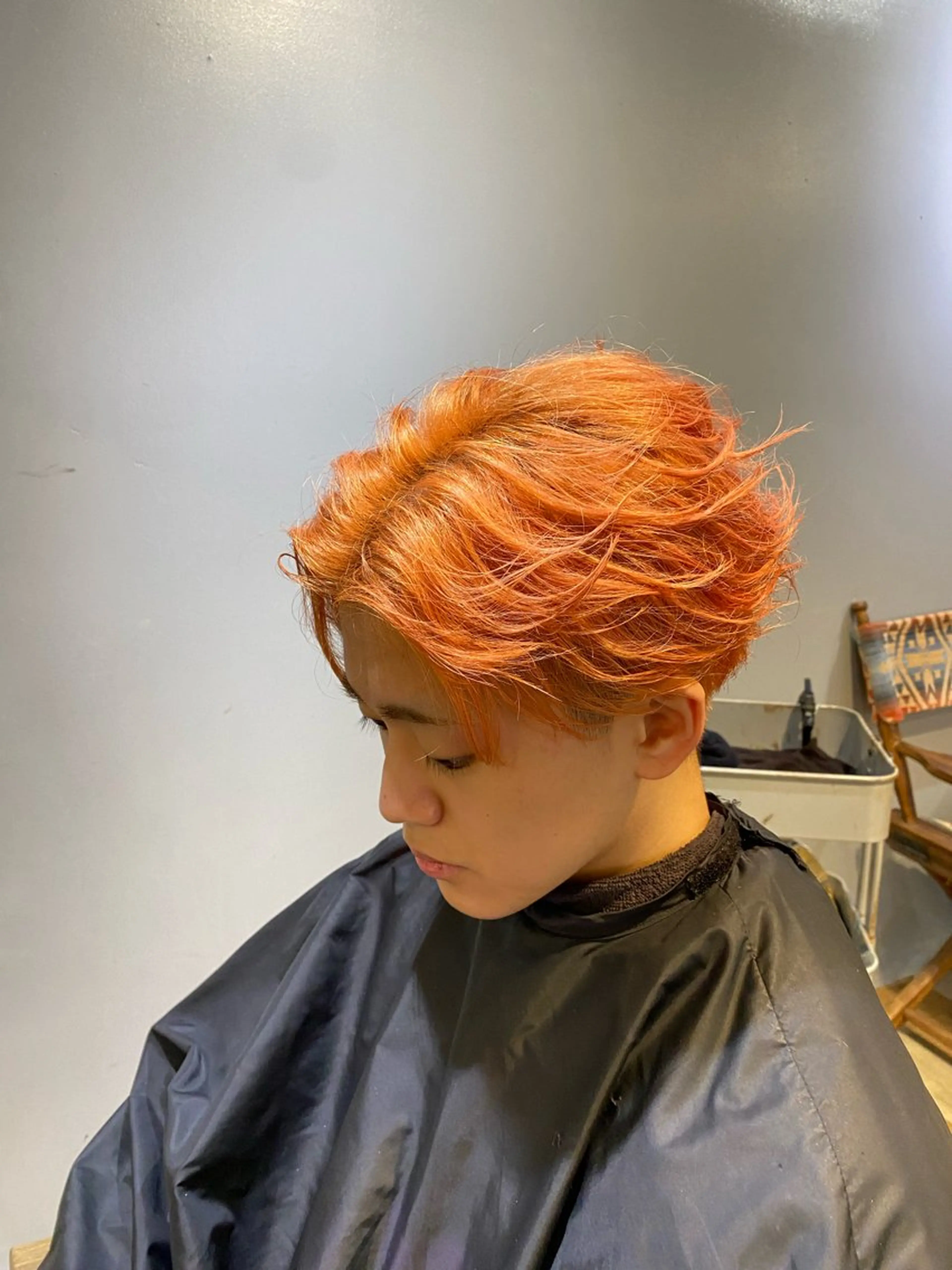 メンズ カット HAIR SALON M Fe's 池袋所属・メンズカット/パーマ 艶カラーTAIGA︎のヘアスタイル