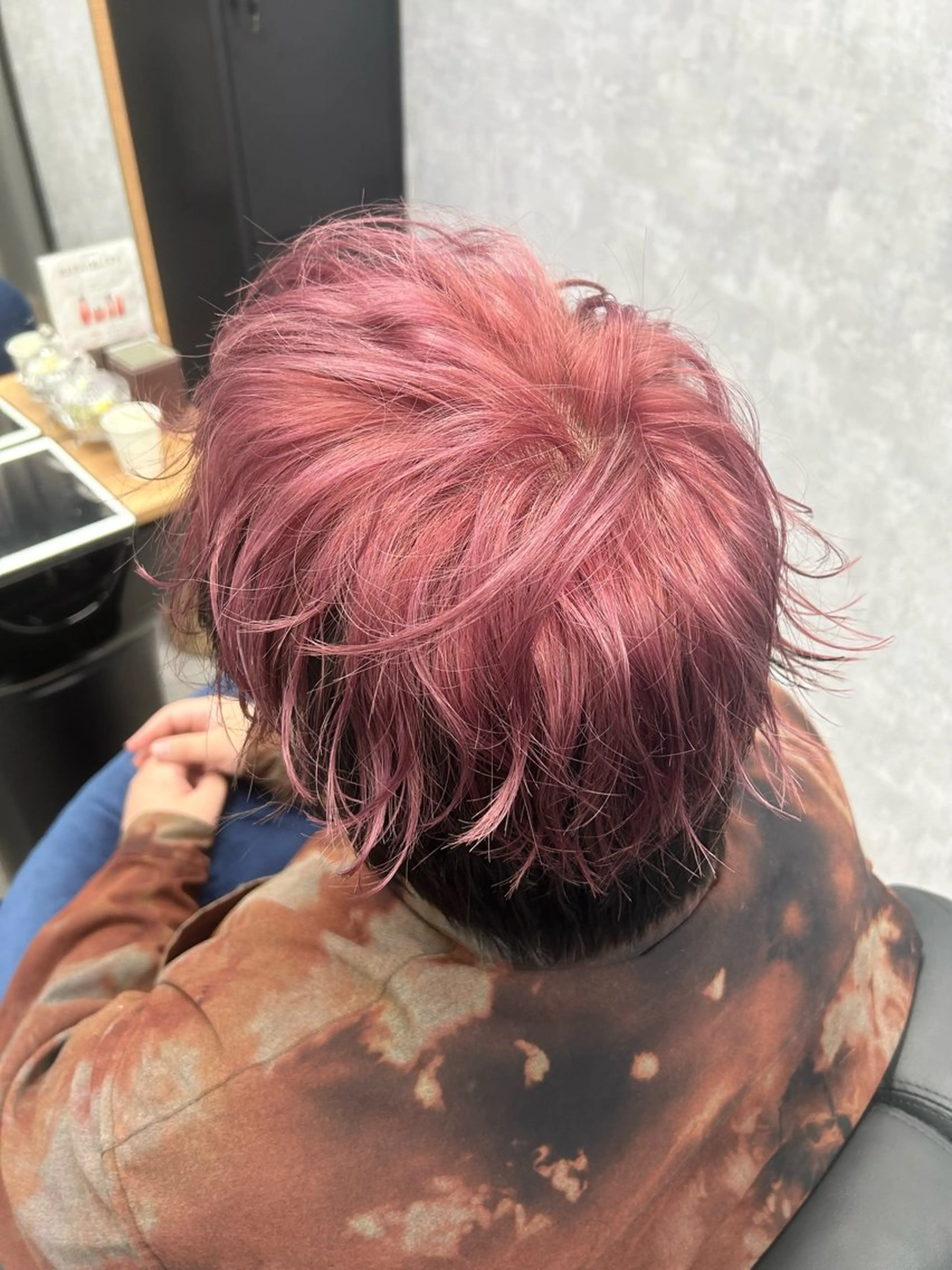 ショート ヘアカラー archange 齋藤旭冶のヘアスタイル