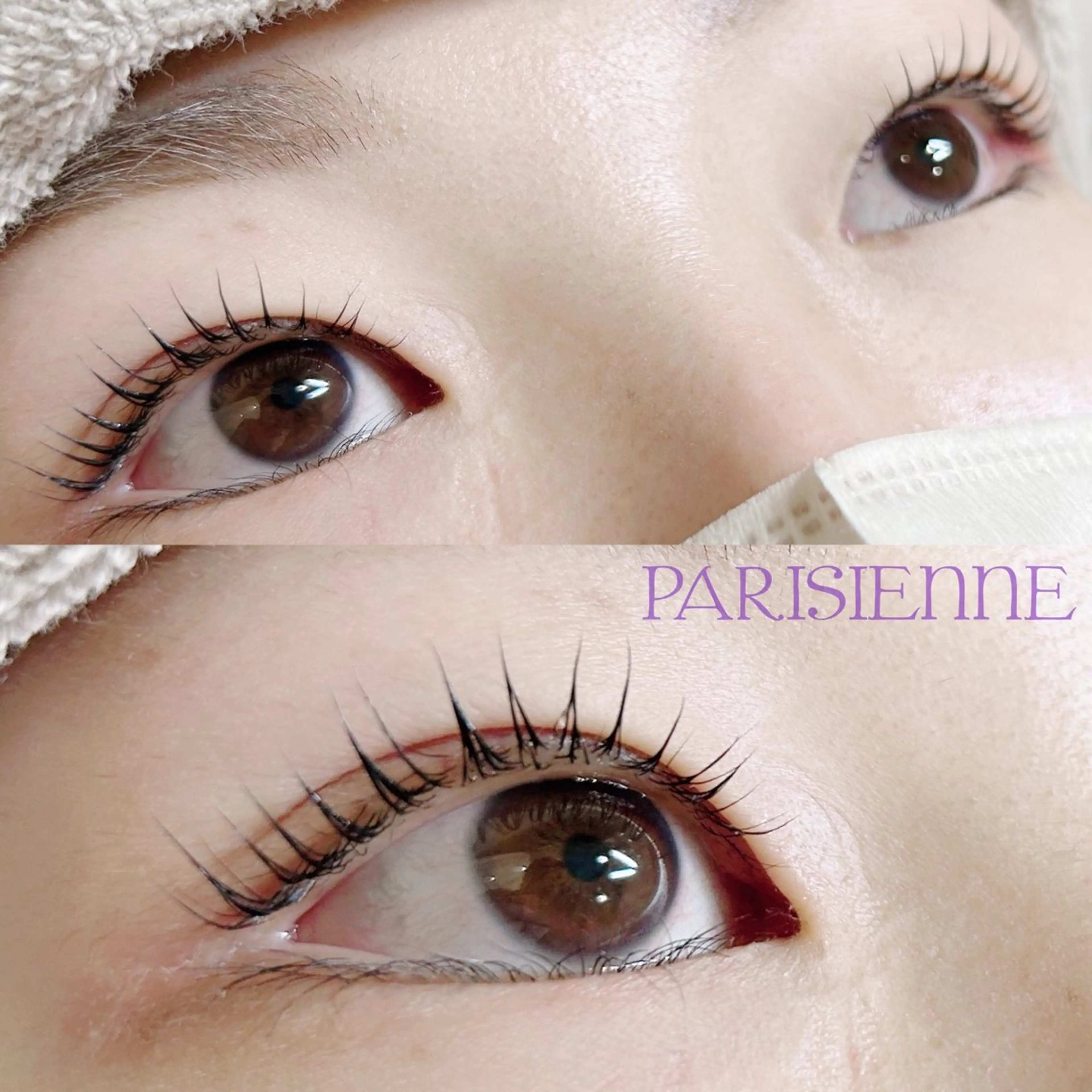 マツエク・マツパ パリジェンヌラッシュリフト ‎💎Karen💎 Tia浦和のマツエク・マツパデザイン