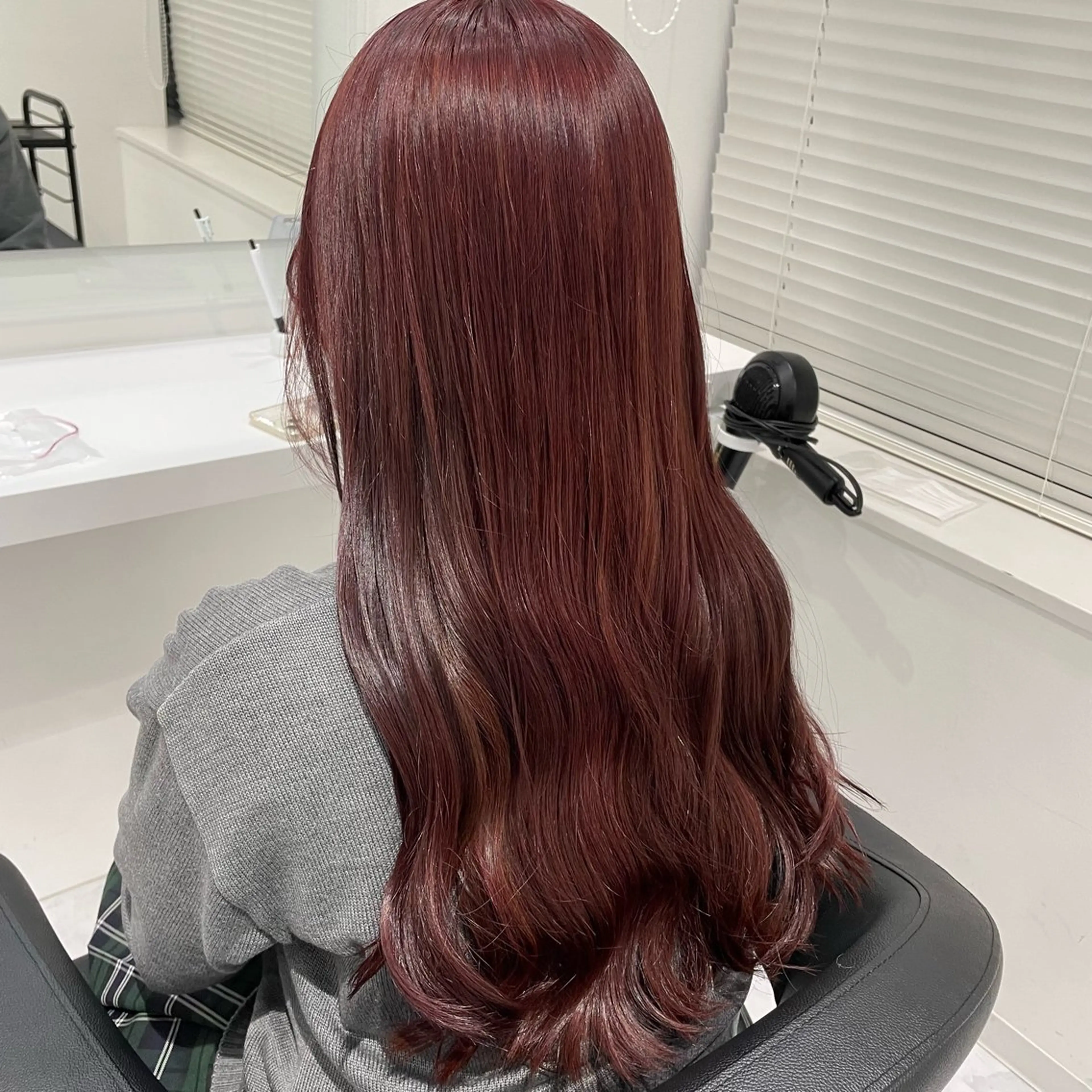 ミディアム 大人っぽ上品🤍韓国 レイヤー🤍ふうがのヘアスタイル
