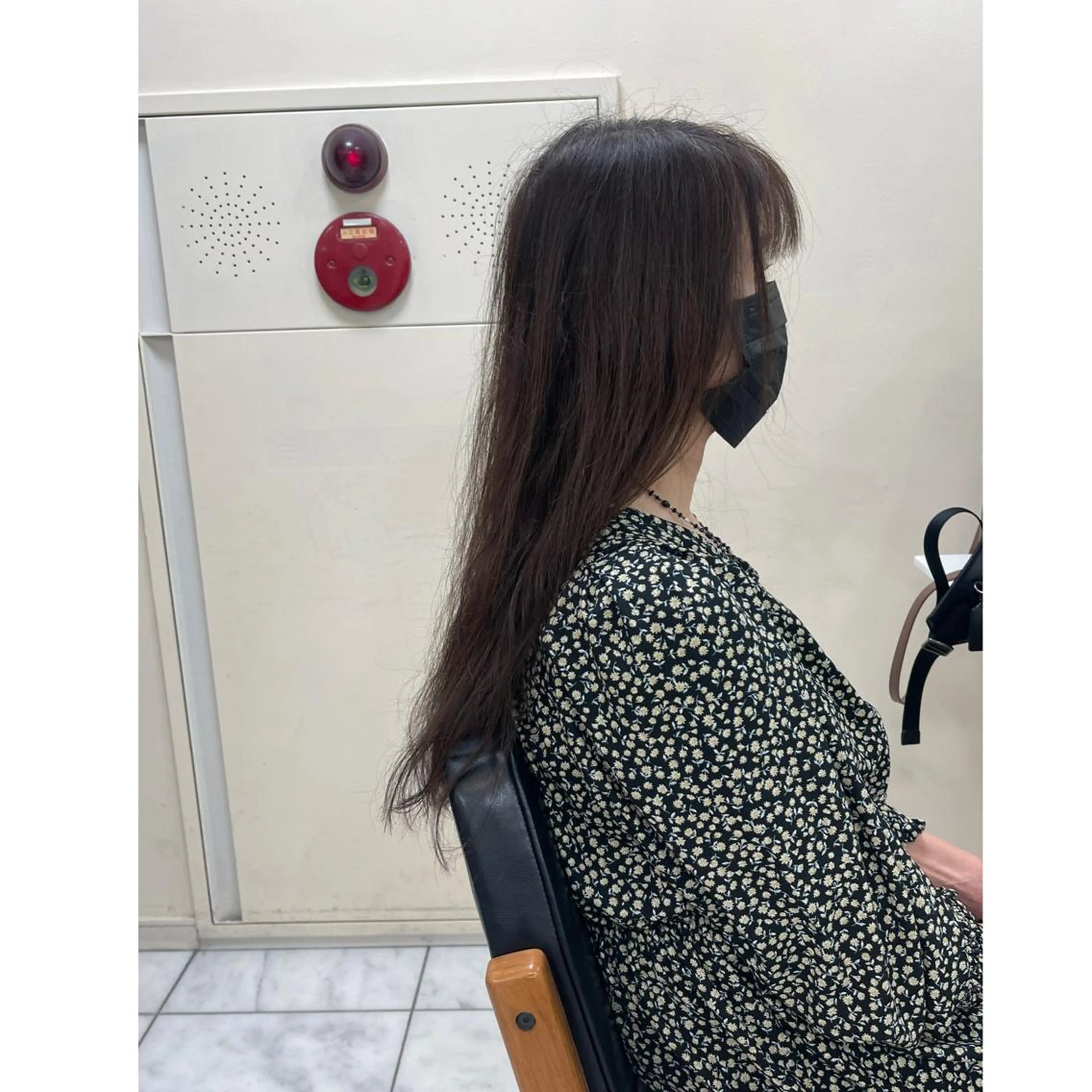 ロング パーマ ロング ラカリテ所属・渋谷 りなのヘアスタイル