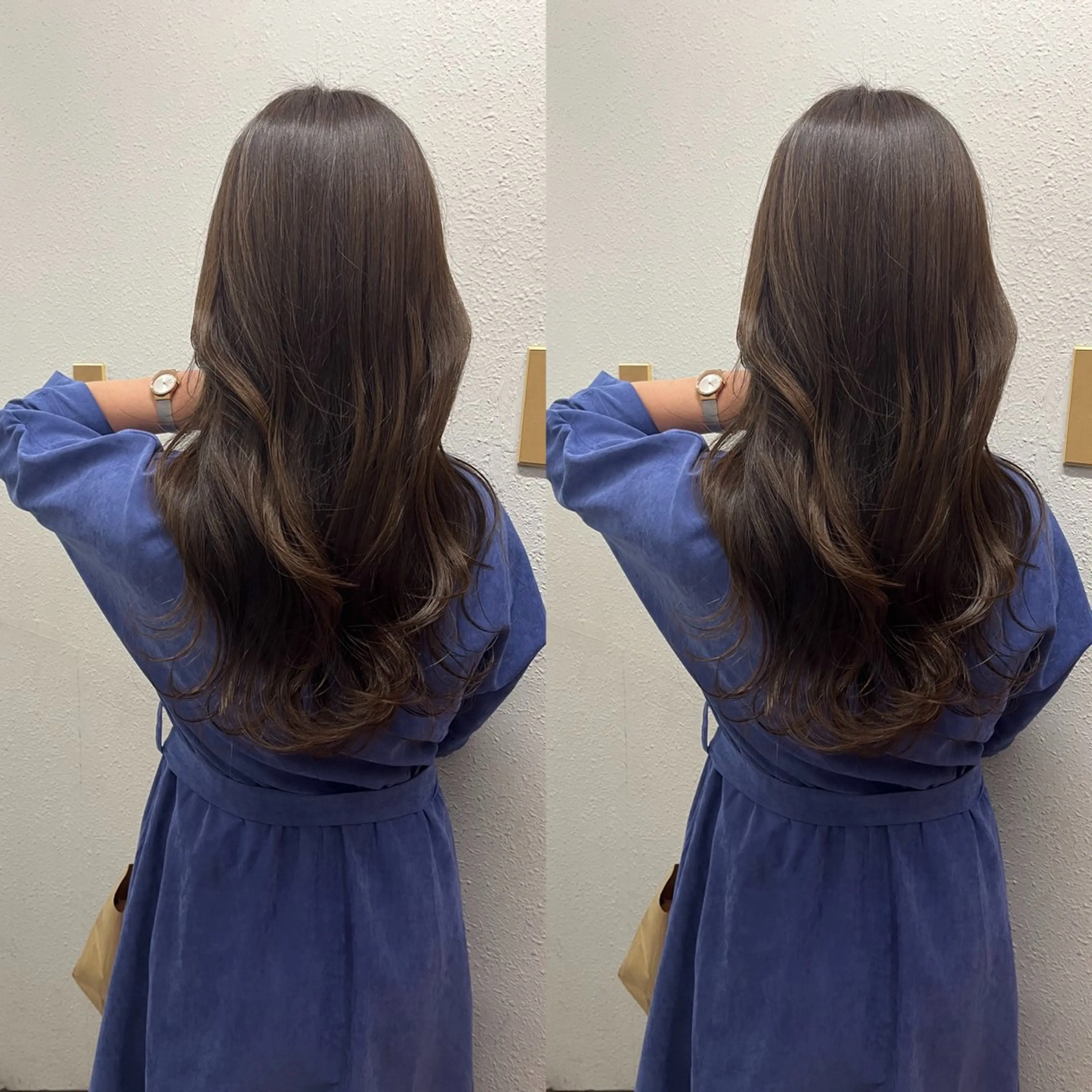 ロング アッシュ アッシュブラウン アッシュグレー ラベンダーベージュ ピンクブラウン ヘアカラー トリートメント 💗レイヤーショート ボブ艶髪/竜也💗のヘアスタイル
