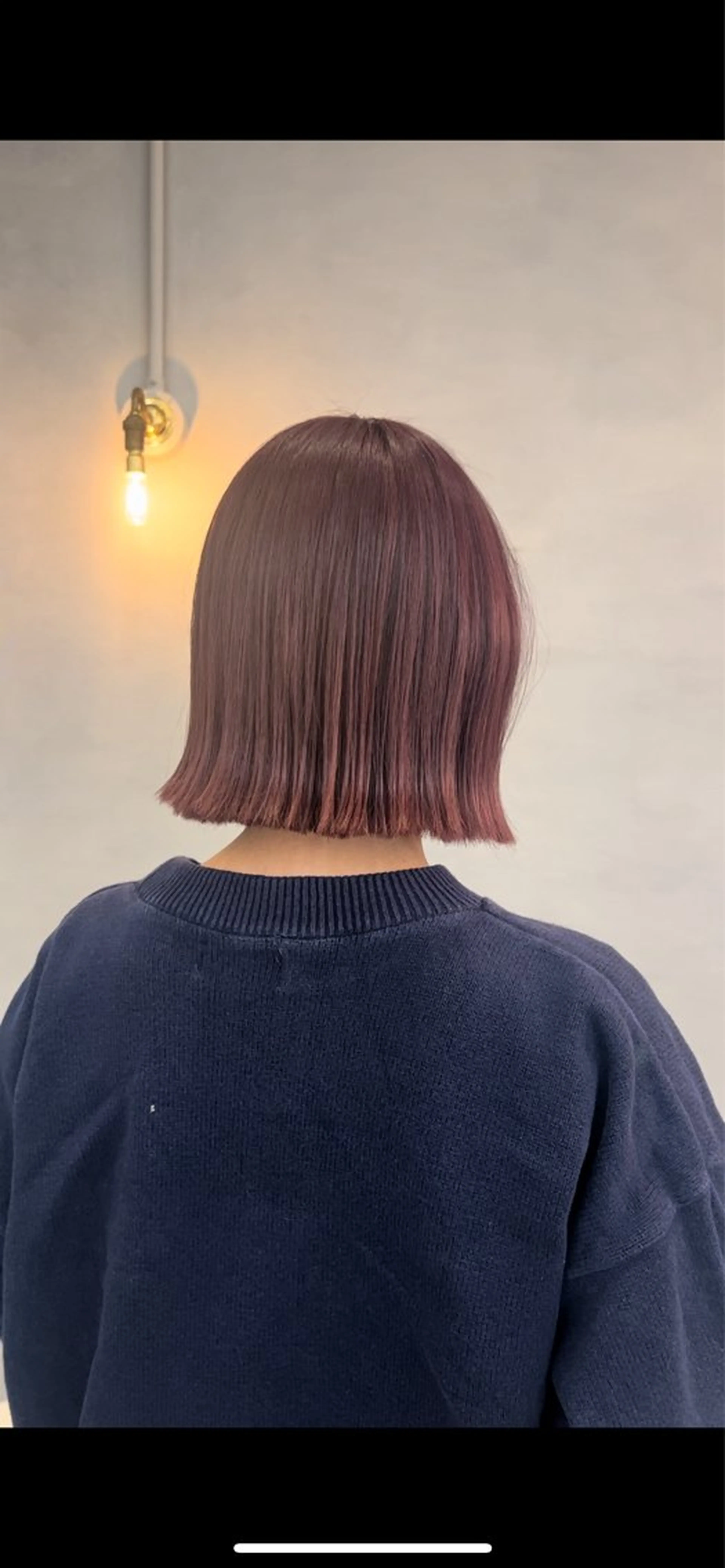 ショート SCEN所属・田中 千尋のヘアスタイル