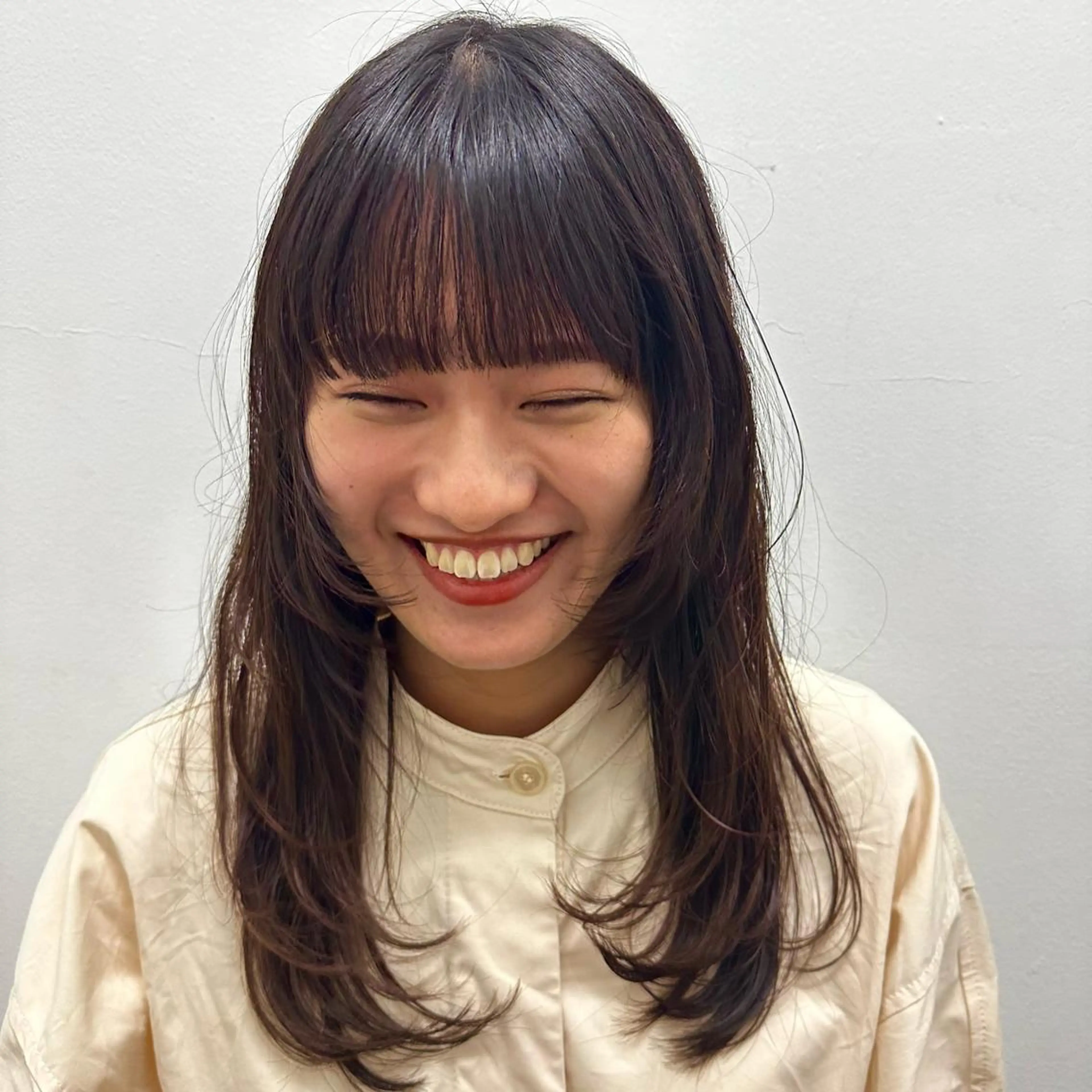 ロング レイヤー/パーマ/ 艶カラー/💚千琴のヘアスタイル