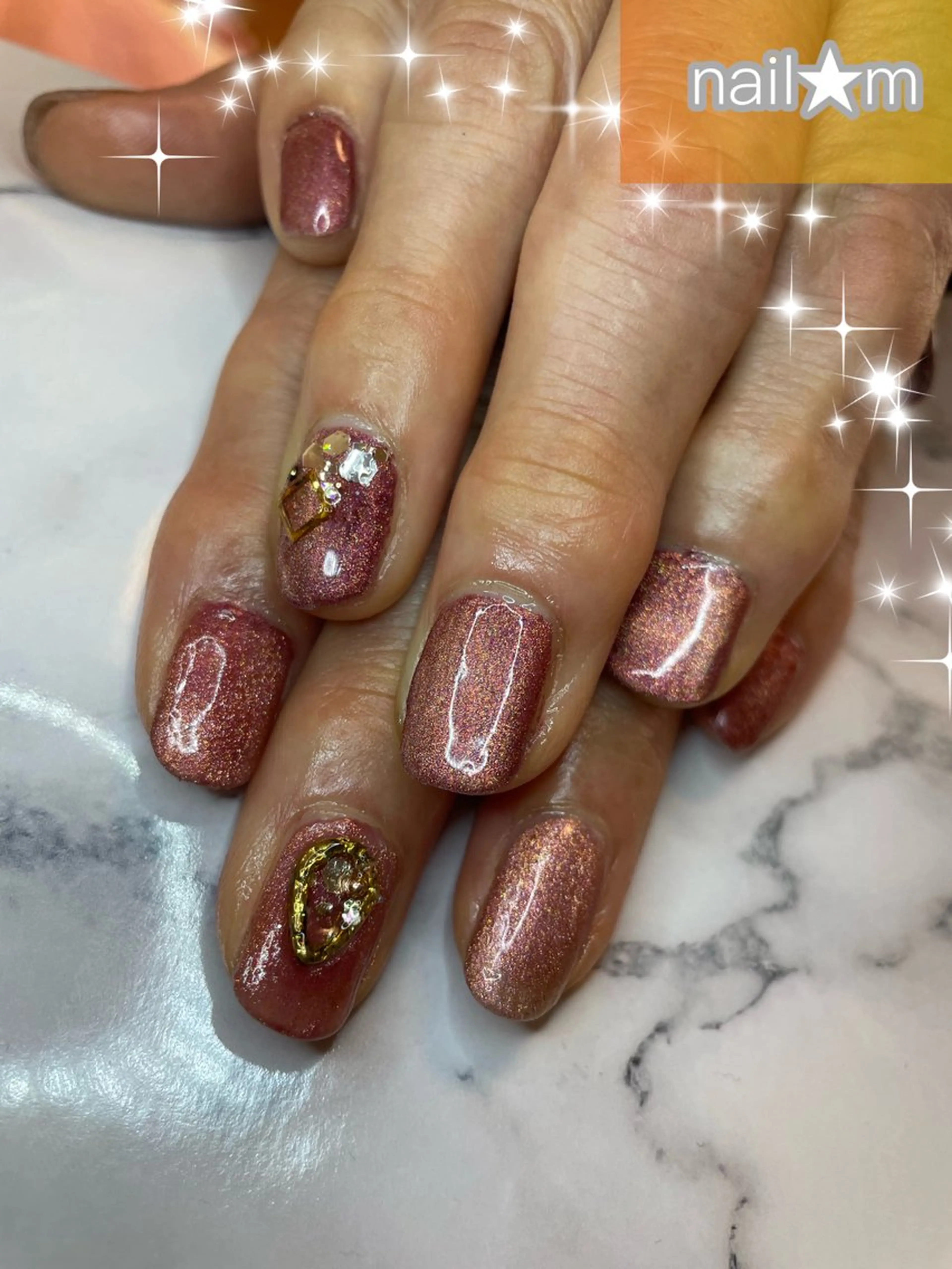 ネイル マグネットネイル NAIL★M 真紀のネイルデザイン
