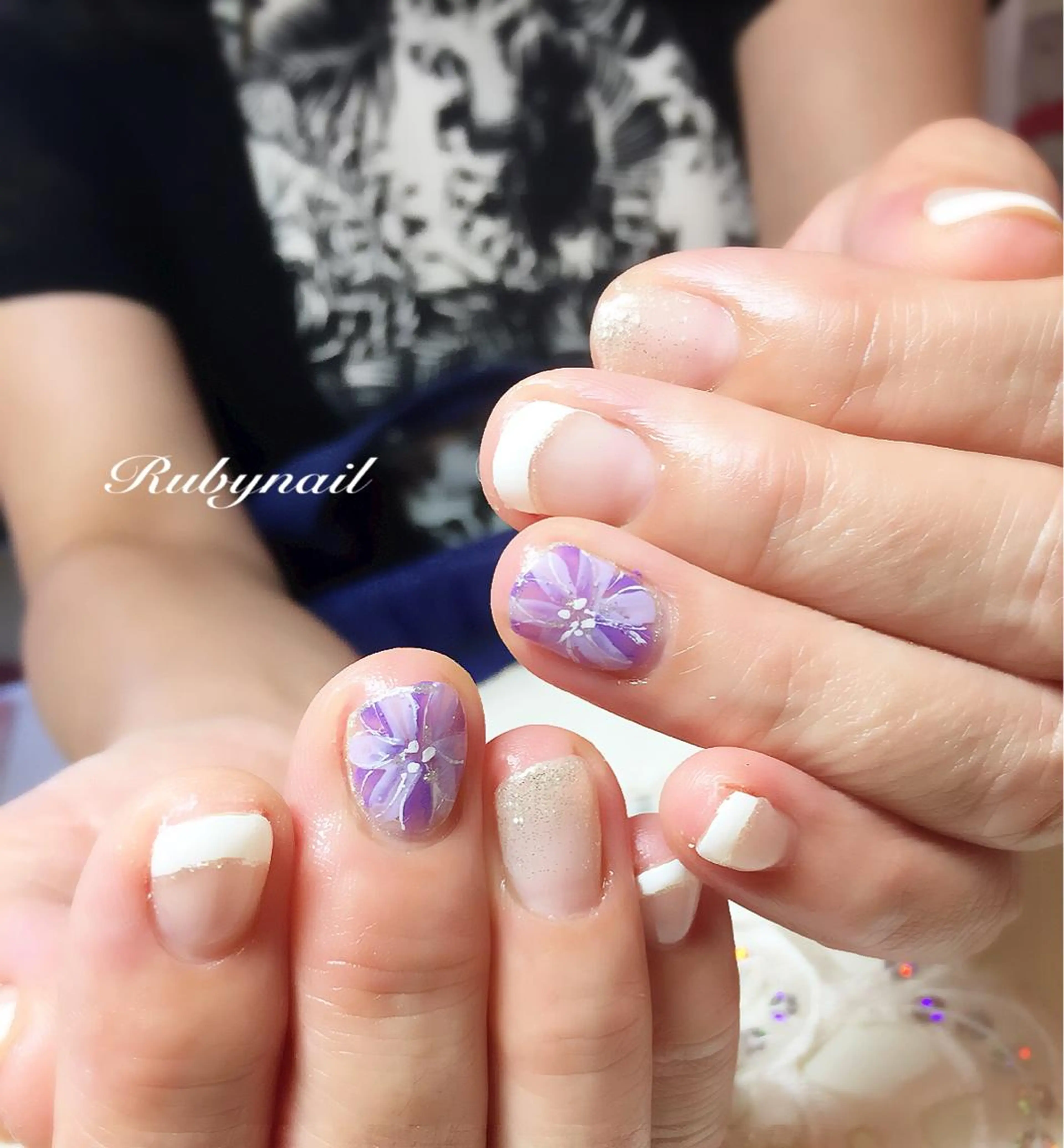 ネイル フレンチネイル Rubynail所属・プライベートサロン Rubynailのネイルデザイン