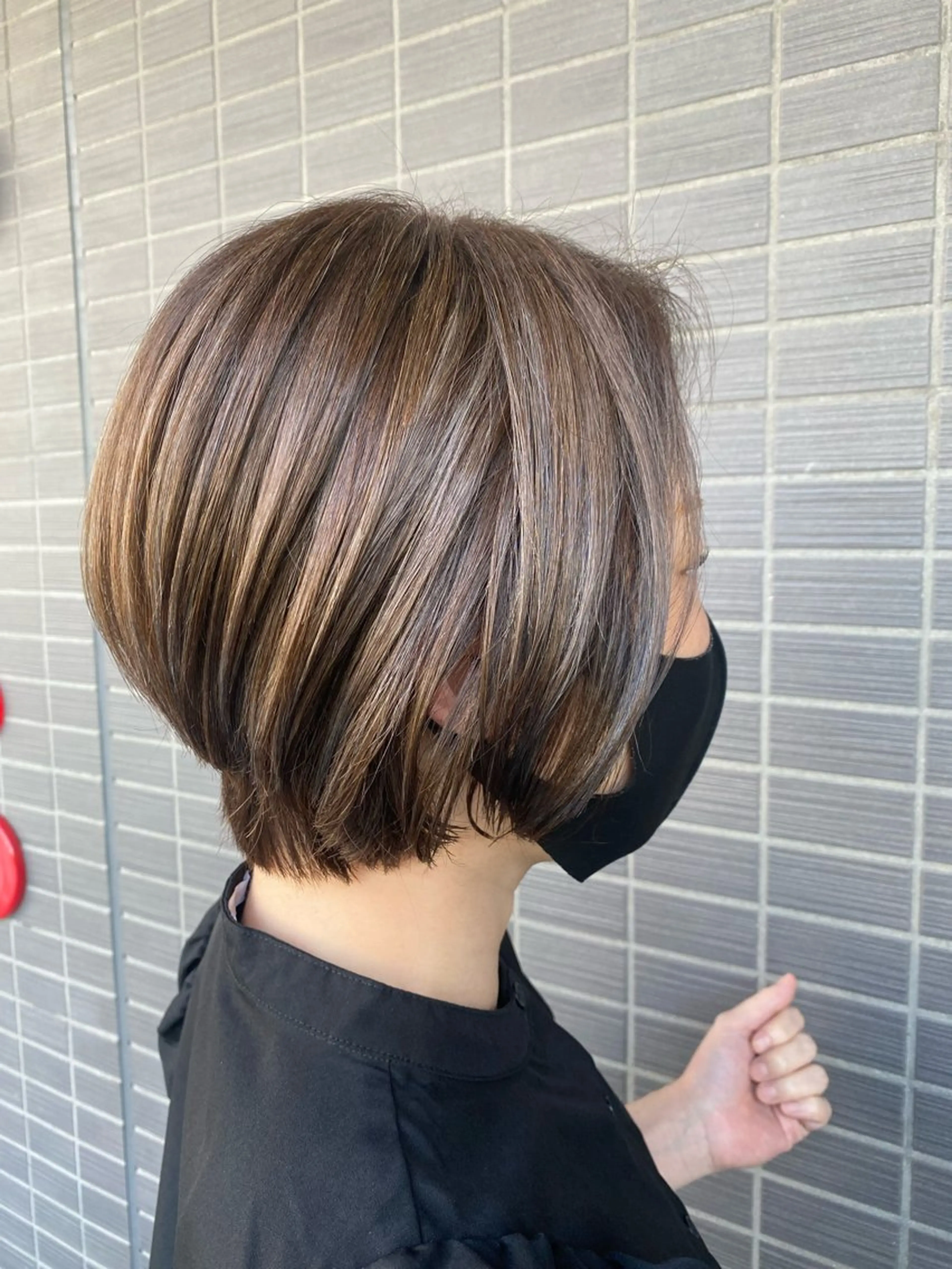 ショート ショートボブ ボブ ショートヘア 友利 翔太のヘアスタイル