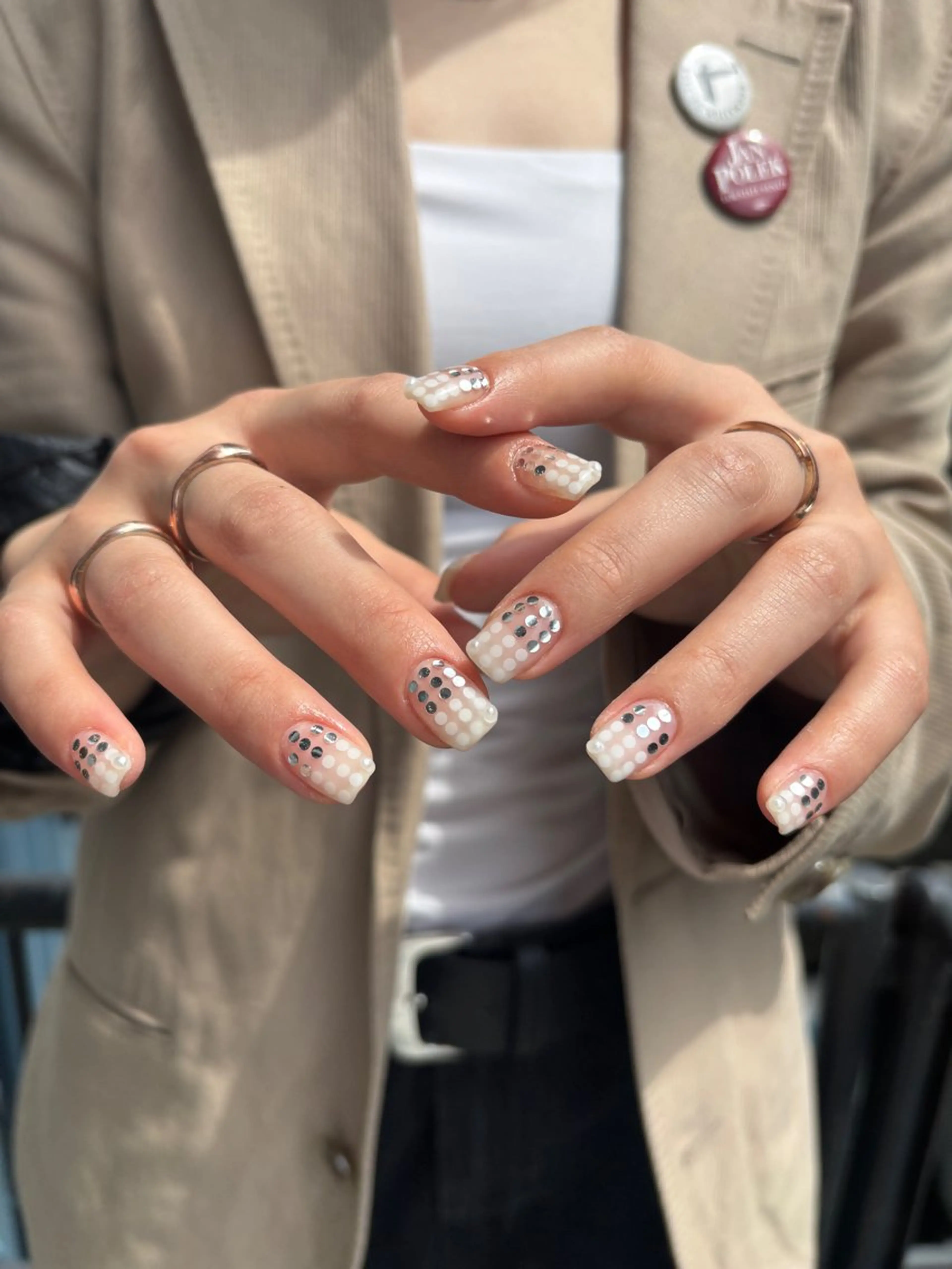 ネイル ホログラムネイル ハンドネイル sister  mohawk所属・chika ／ nailのネイルデザイン