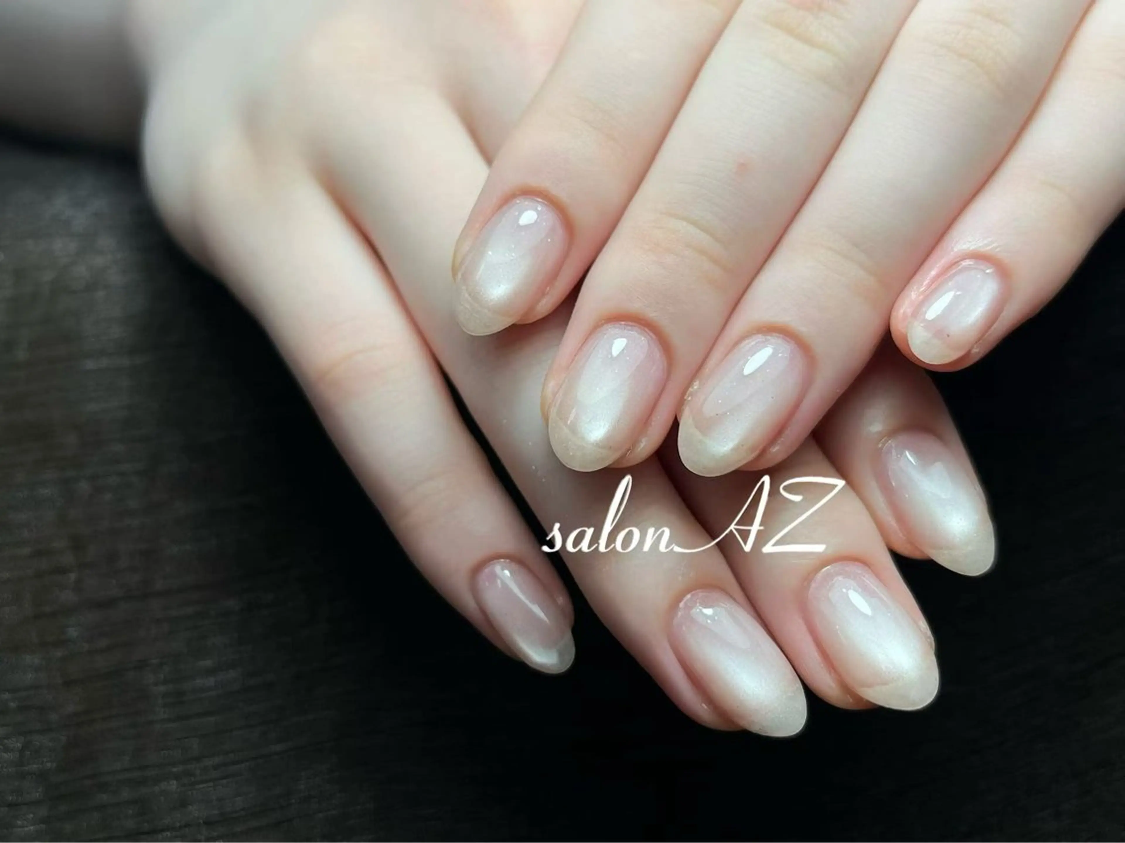 ネイル アートネイル 長さ出し フットネイル フレンチネイル ジェルネイル ハンドネイル salonAZ トップネイリストのネイルデザイン