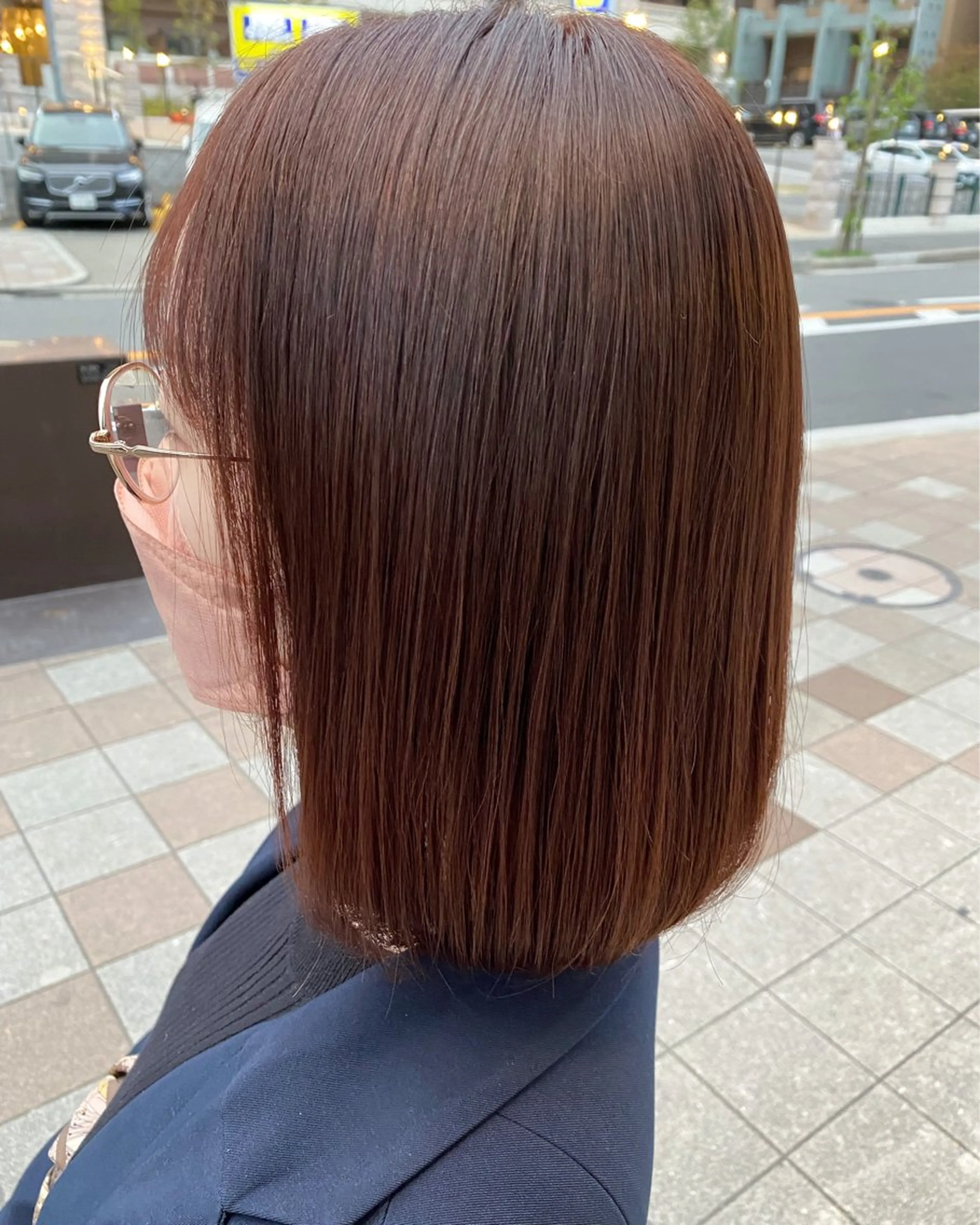 ミディアム カラー パーマ 🩷🍭中津・梅田 エリア🍬💜のヘアスタイル