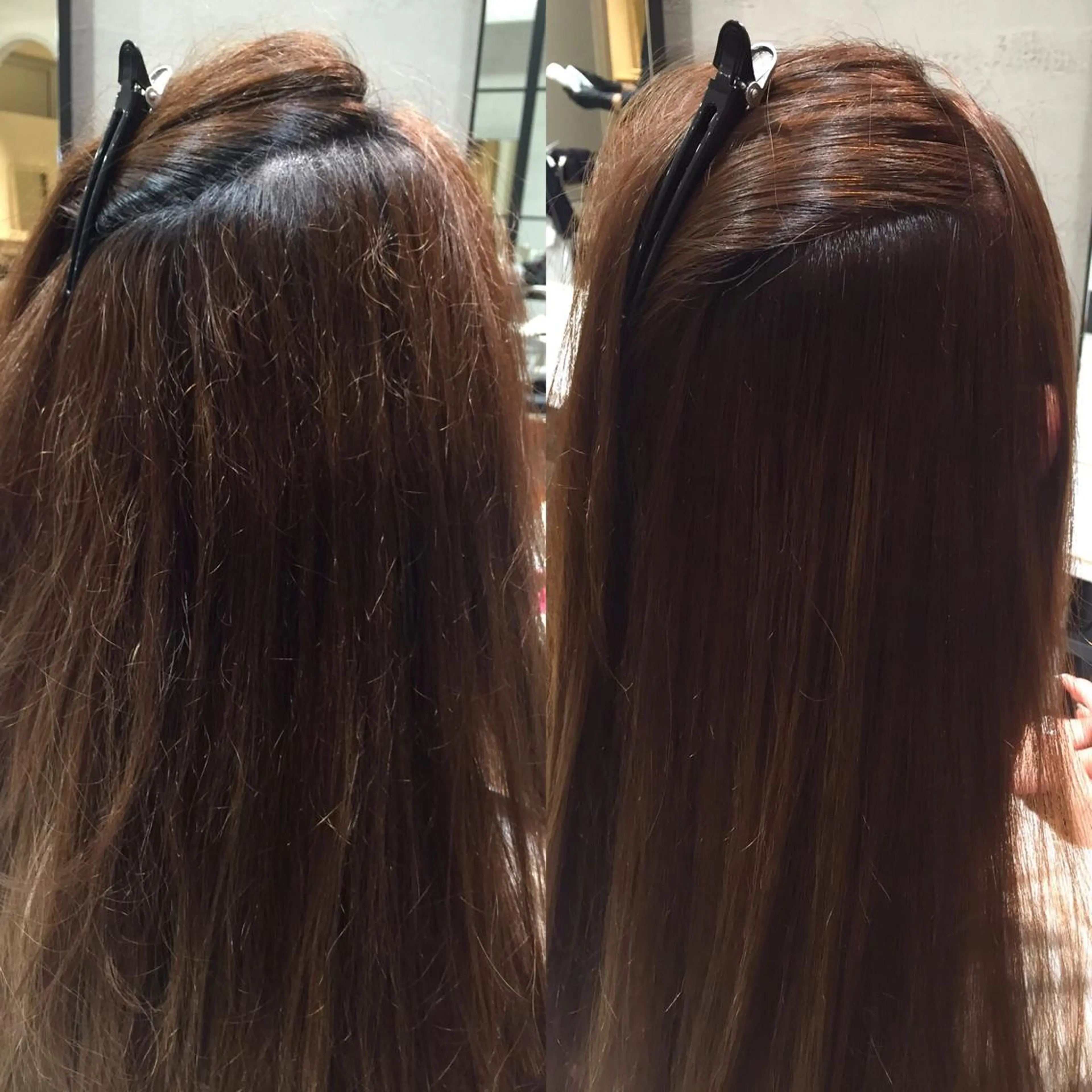 ロング カット 縮毛矯正 トリートメント 【銀座｜店長】 イノケンのヘアスタイル