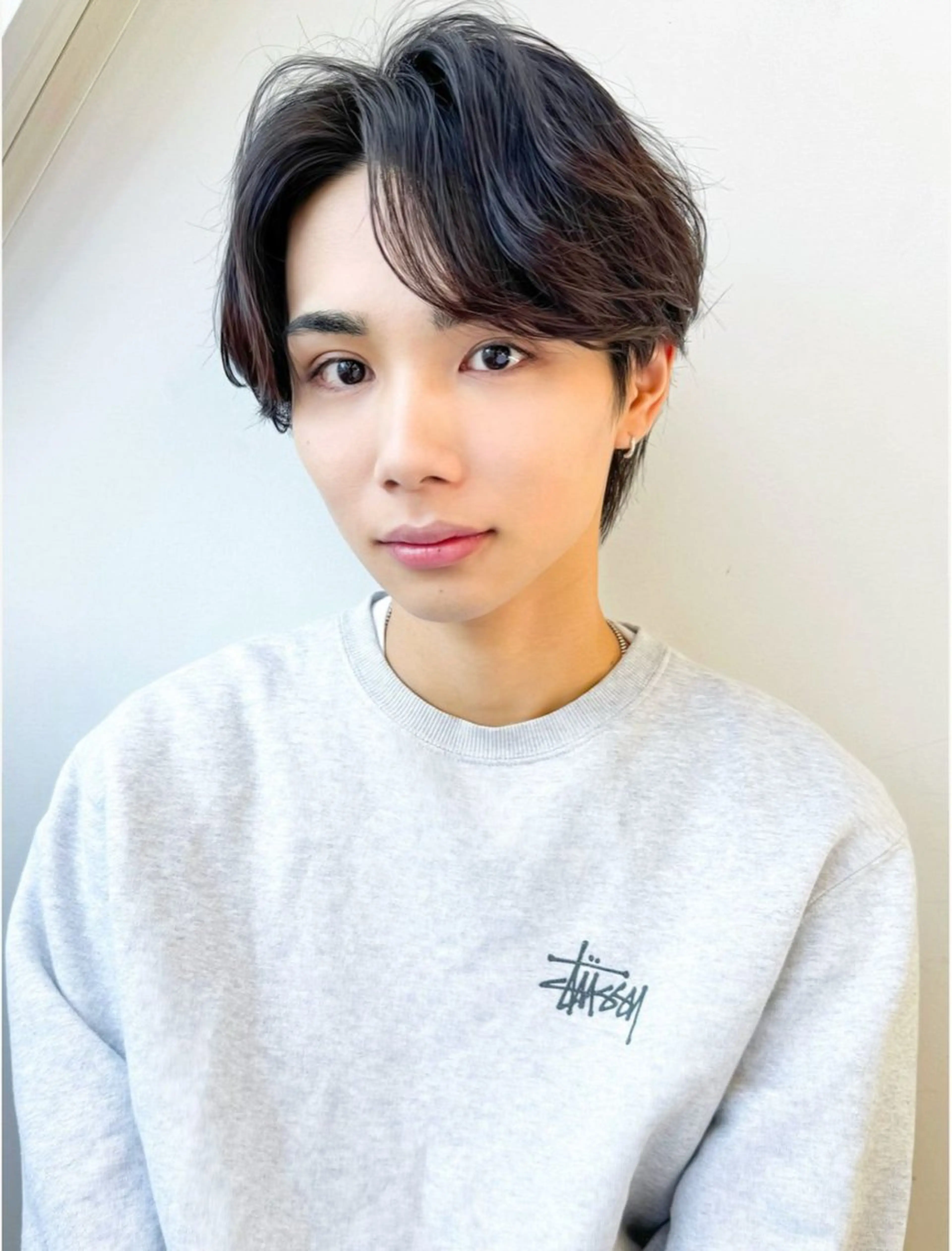ショート パーマ メンズ カット パーマ 加藤 いくみのヘアスタイル