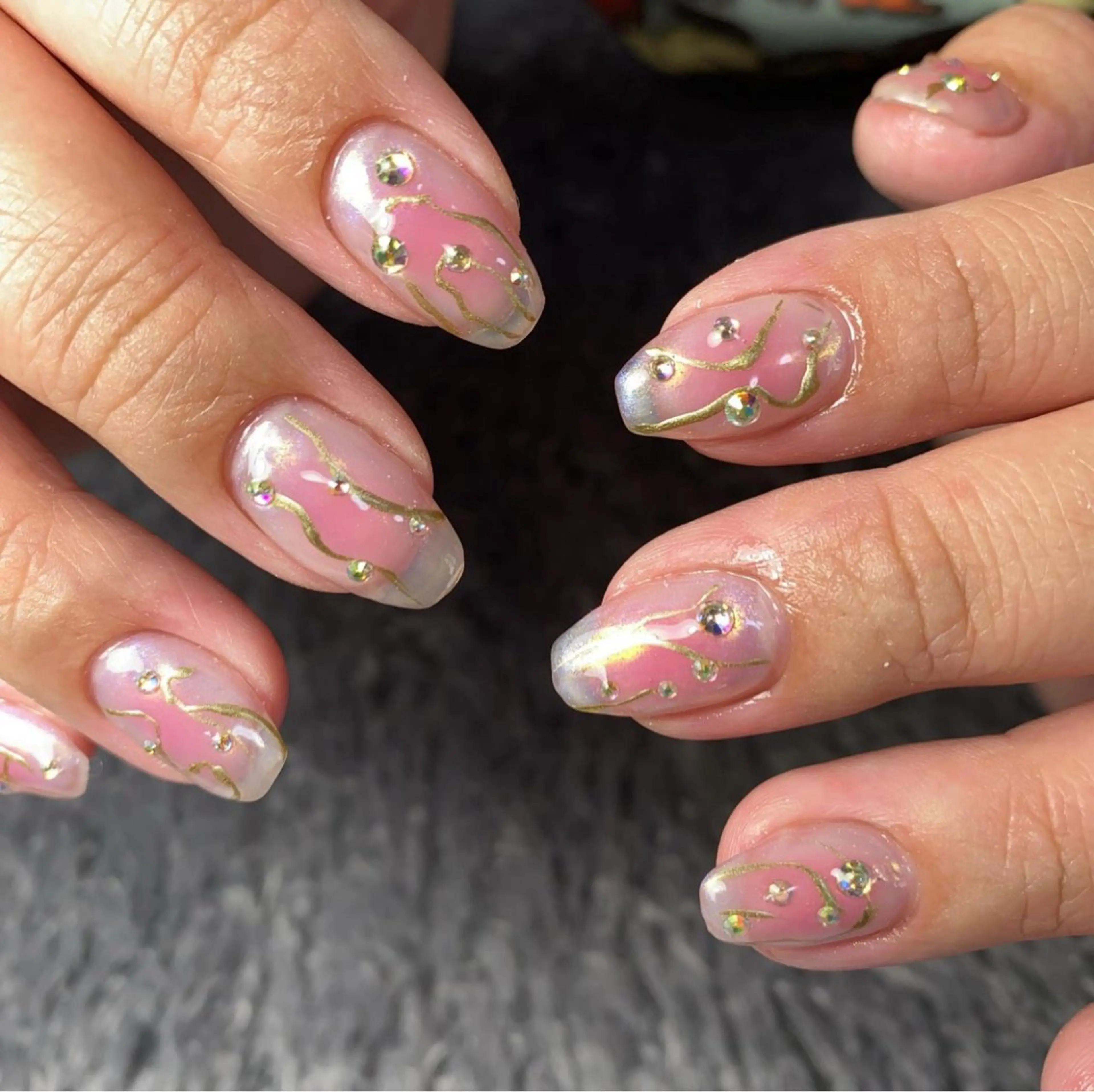 ネイル チークネイル ハンドネイル STAR RIVER【スターリバー】所属・MIKI🌼STAR RIVER⭐️🌈のネイルデザイン