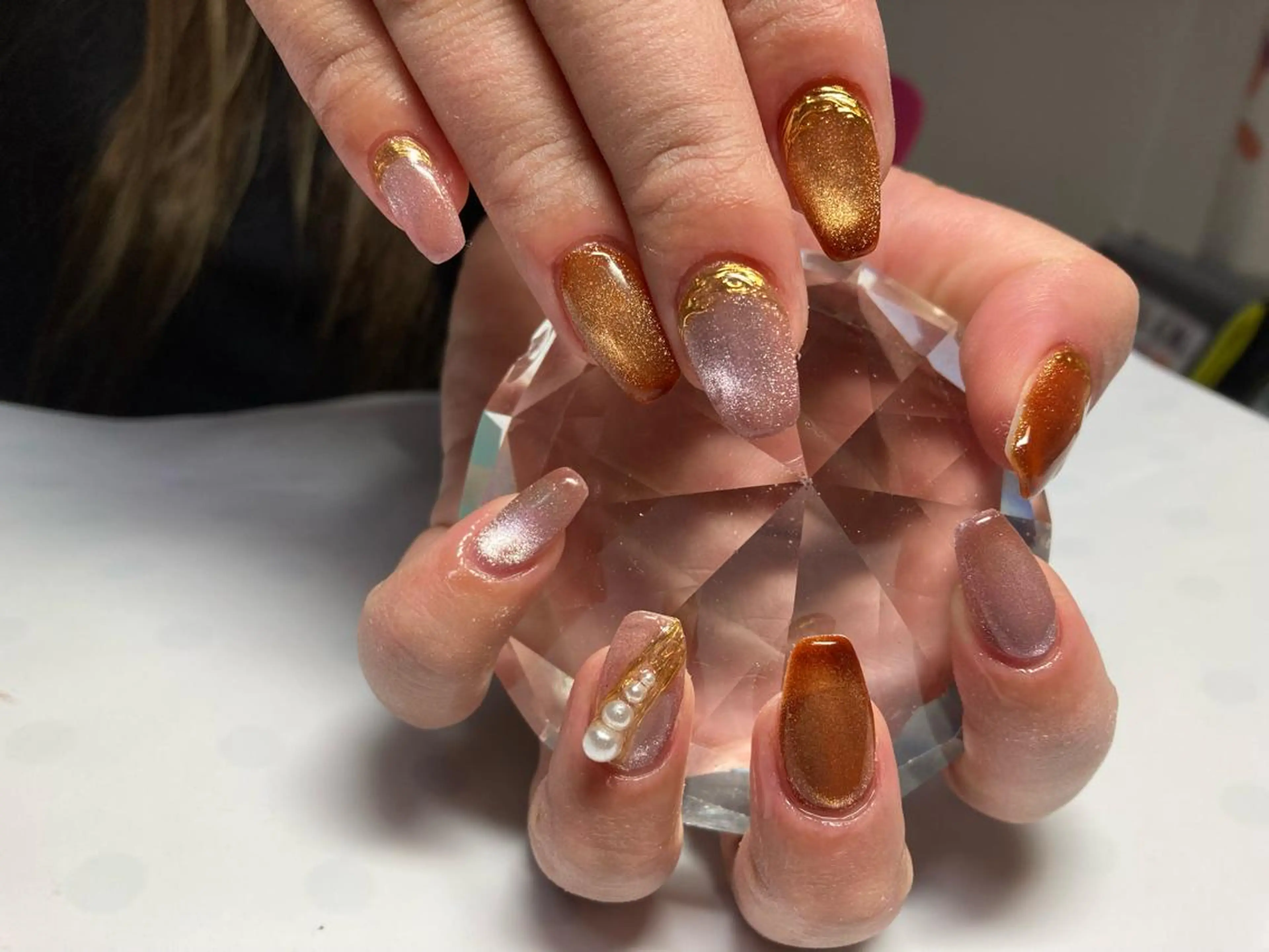 ミディアム ネイル nail yukkoのネイルデザイン
