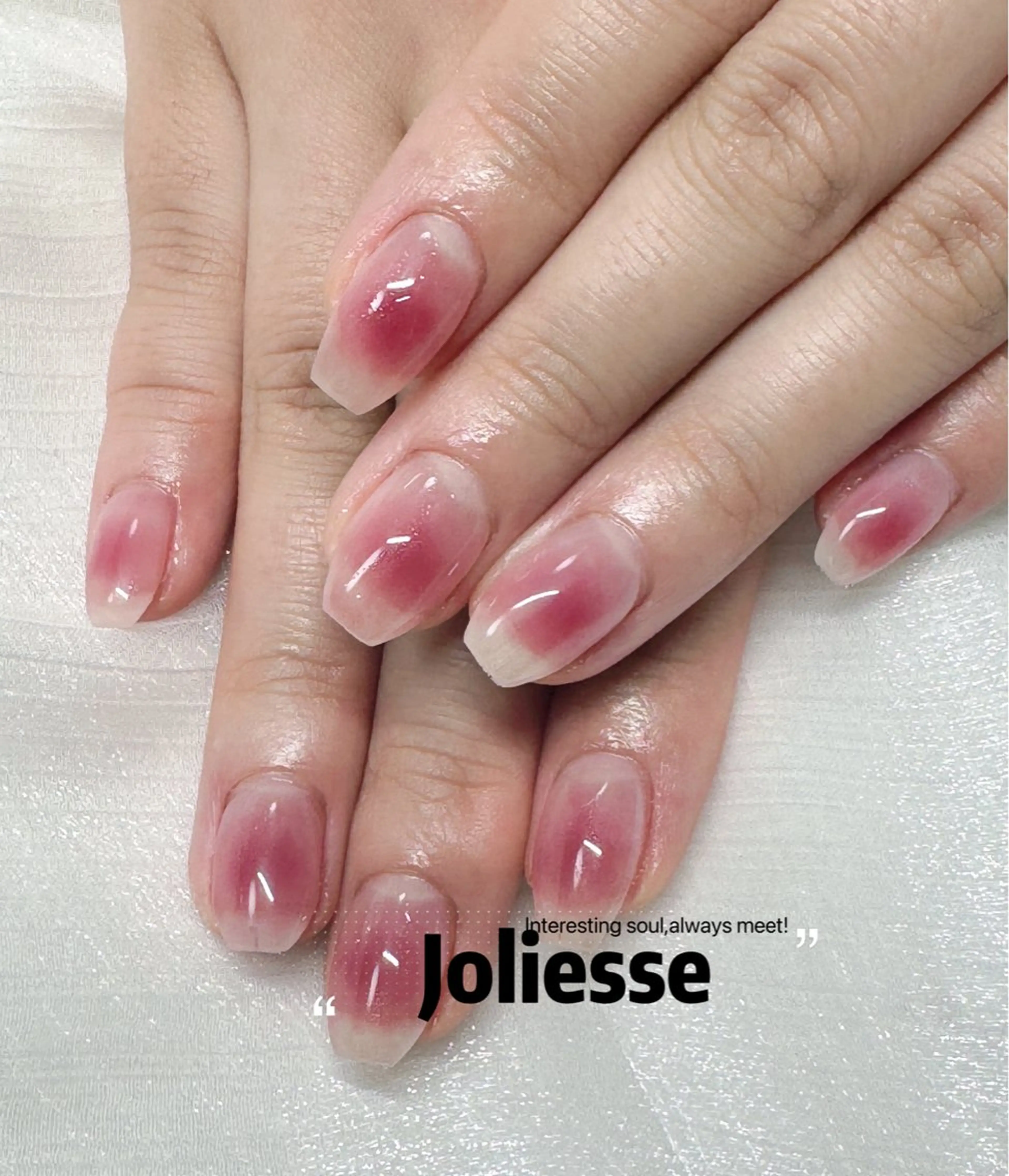 ネイル チークネイル Joliesse nail salonのネイルデザイン