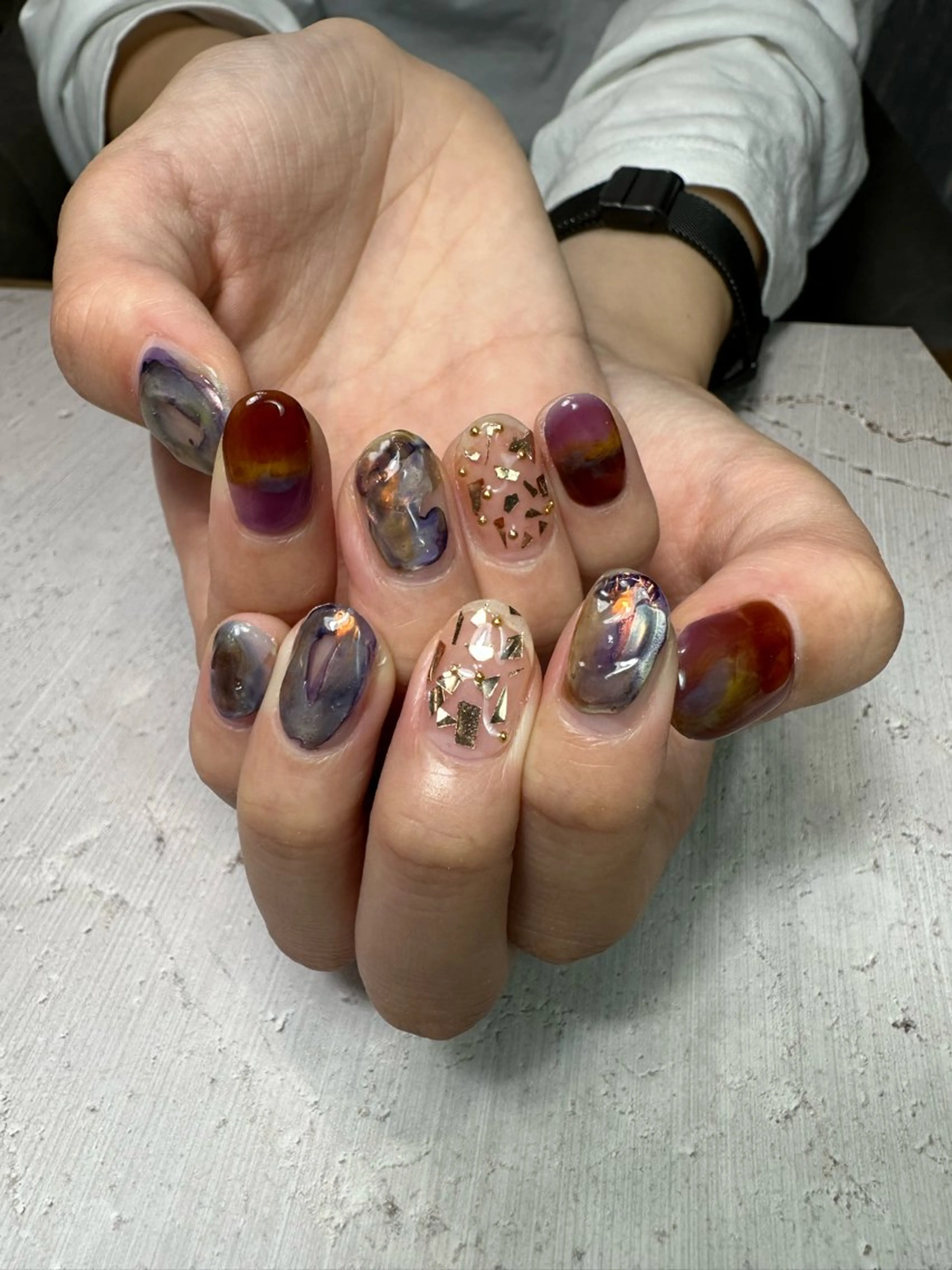 ネイル メンズネイル ハンドネイル nailsalon Daphneのネイルデザイン