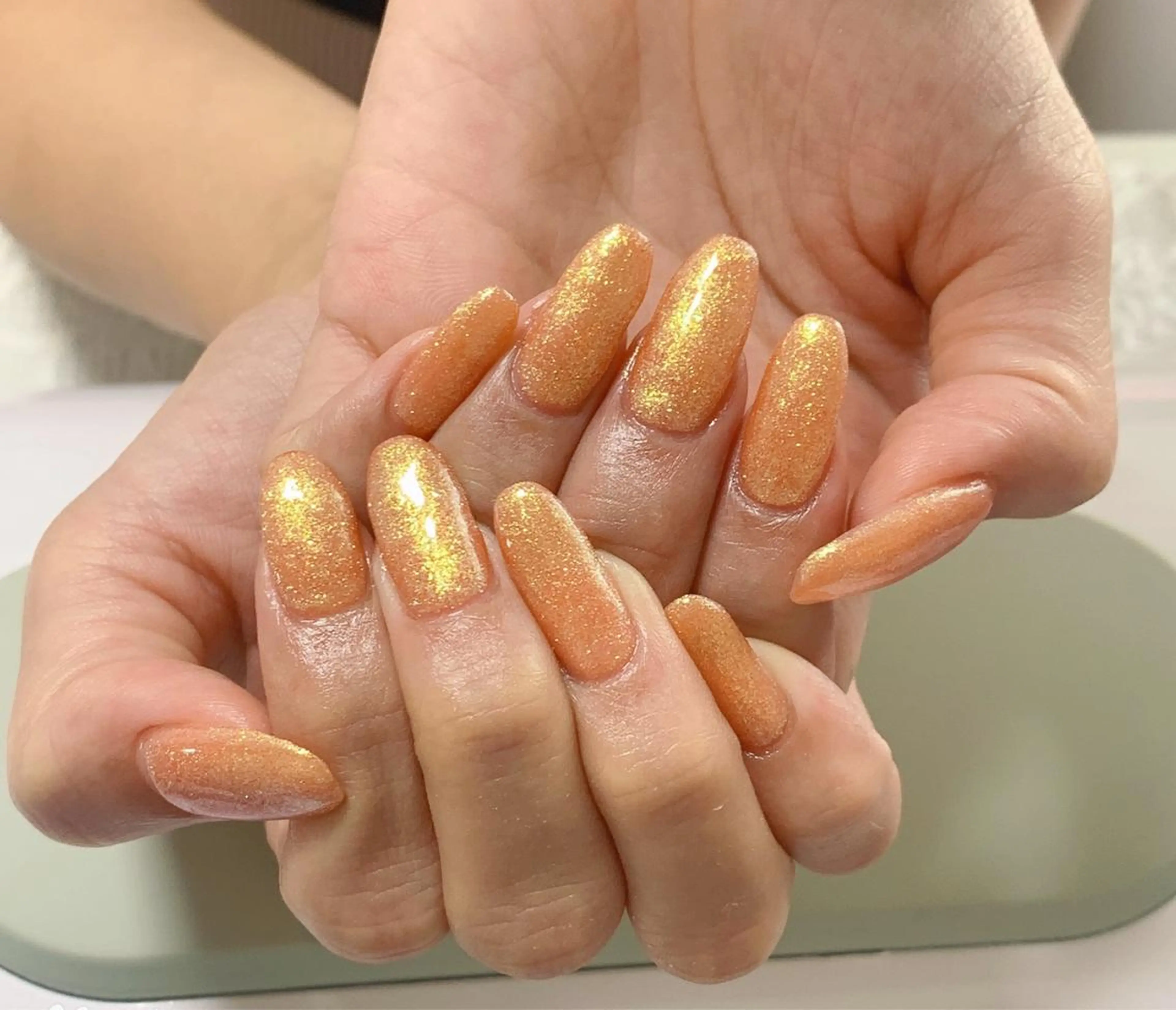 ネイル ラメ(グリッター) 林 ✨syousyouのネイルデザイン