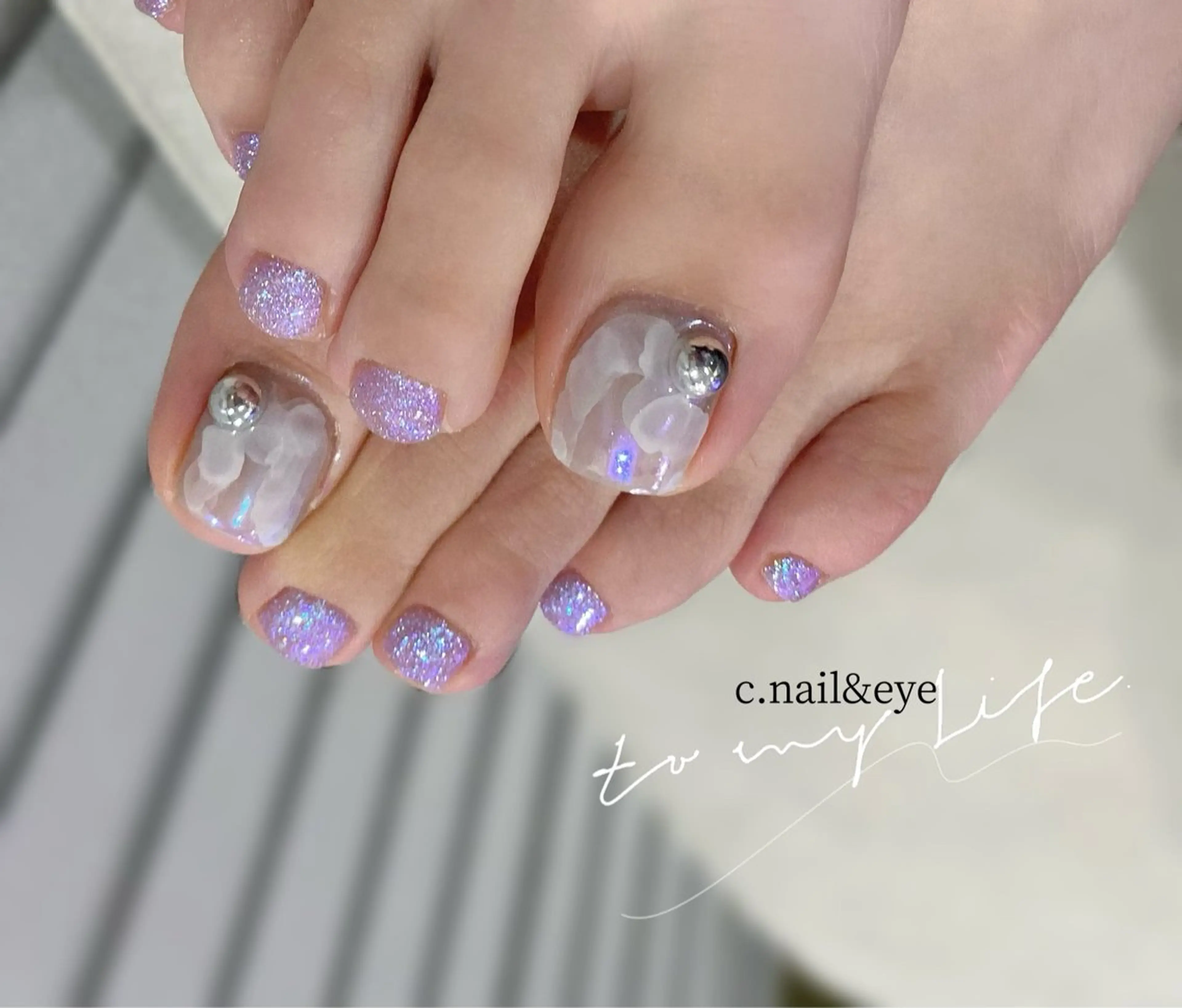 ネイル フットネイル C.Nail &EYE筑紫駅のネイルデザイン