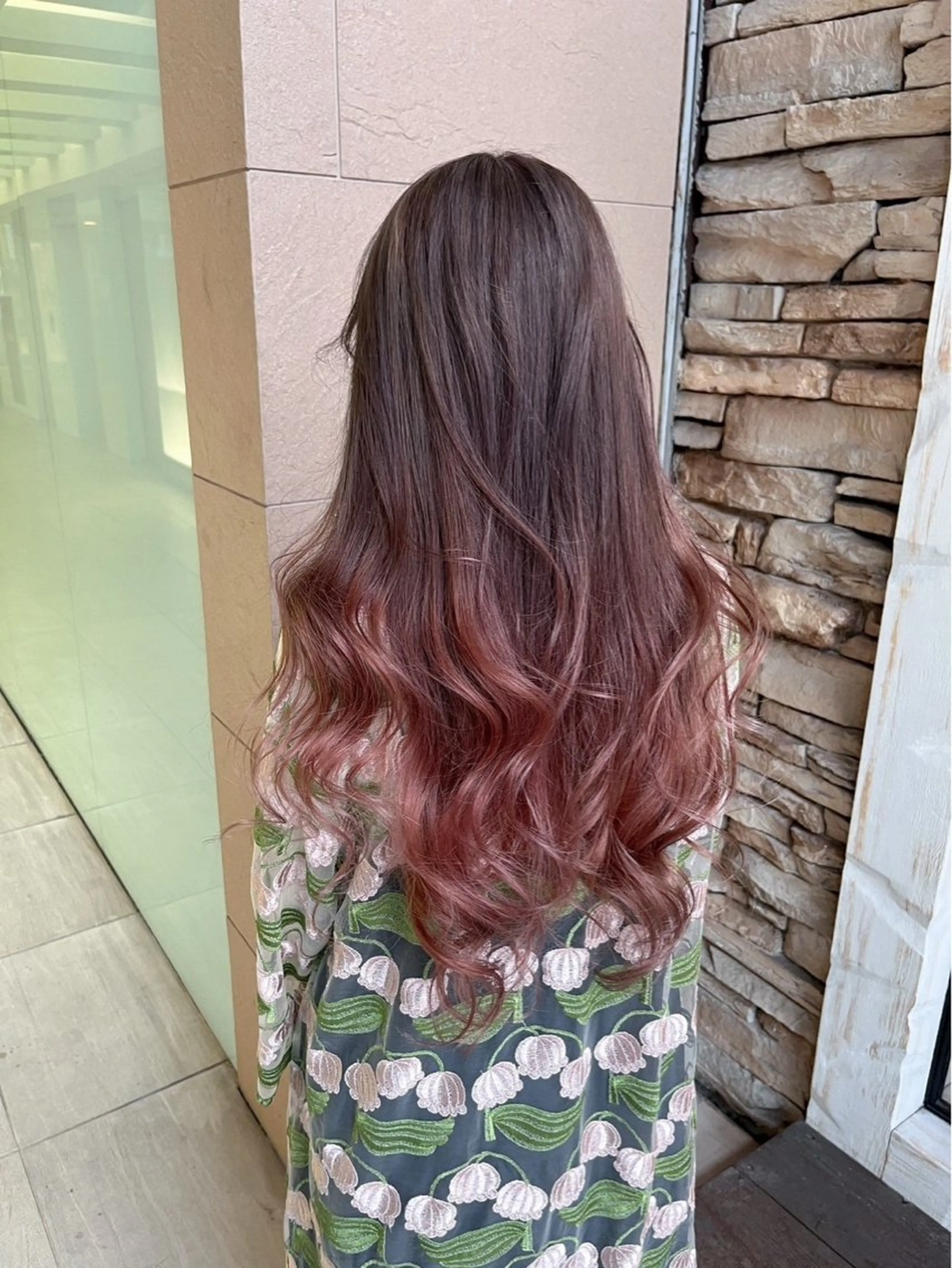 【minimo限定クーポン】ブリーチグラデーションカラー🌈＋PLEXカラーの写真