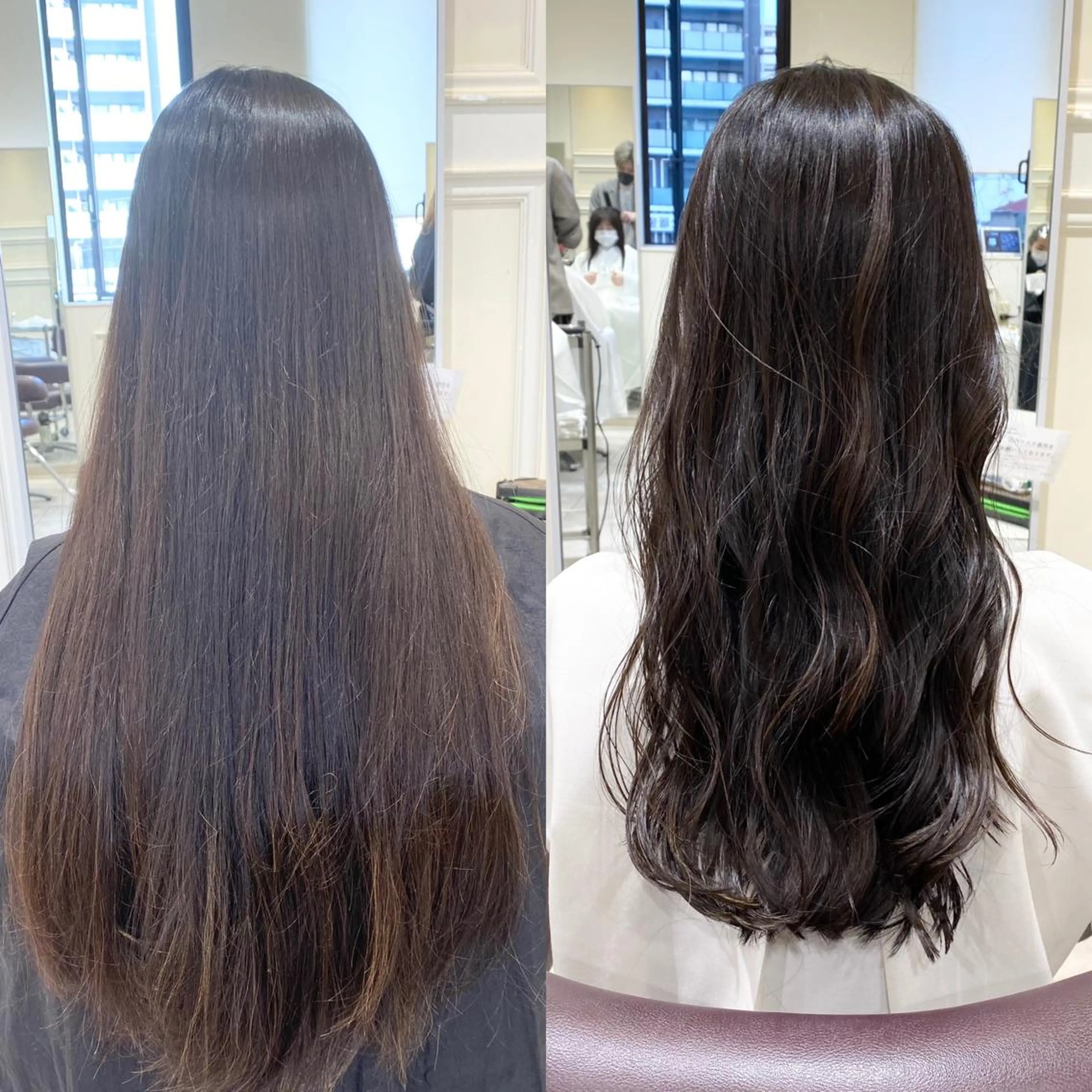 ロング アッシュ 暗髪透明感カラー/ インナー/小島良太のヘアスタイル